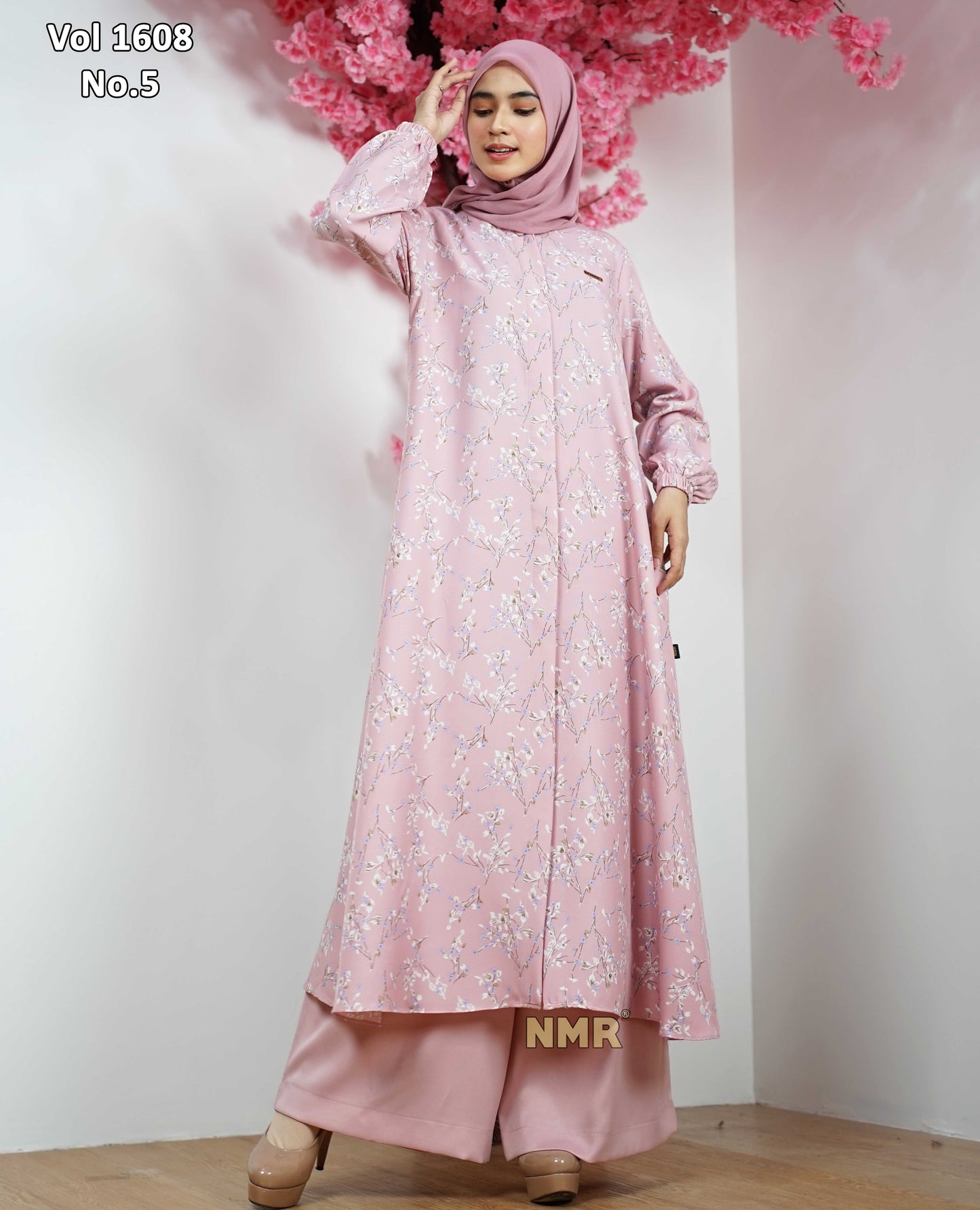 NMR Setelan Celana Tunik Manggo Stretch Vol 1608-5