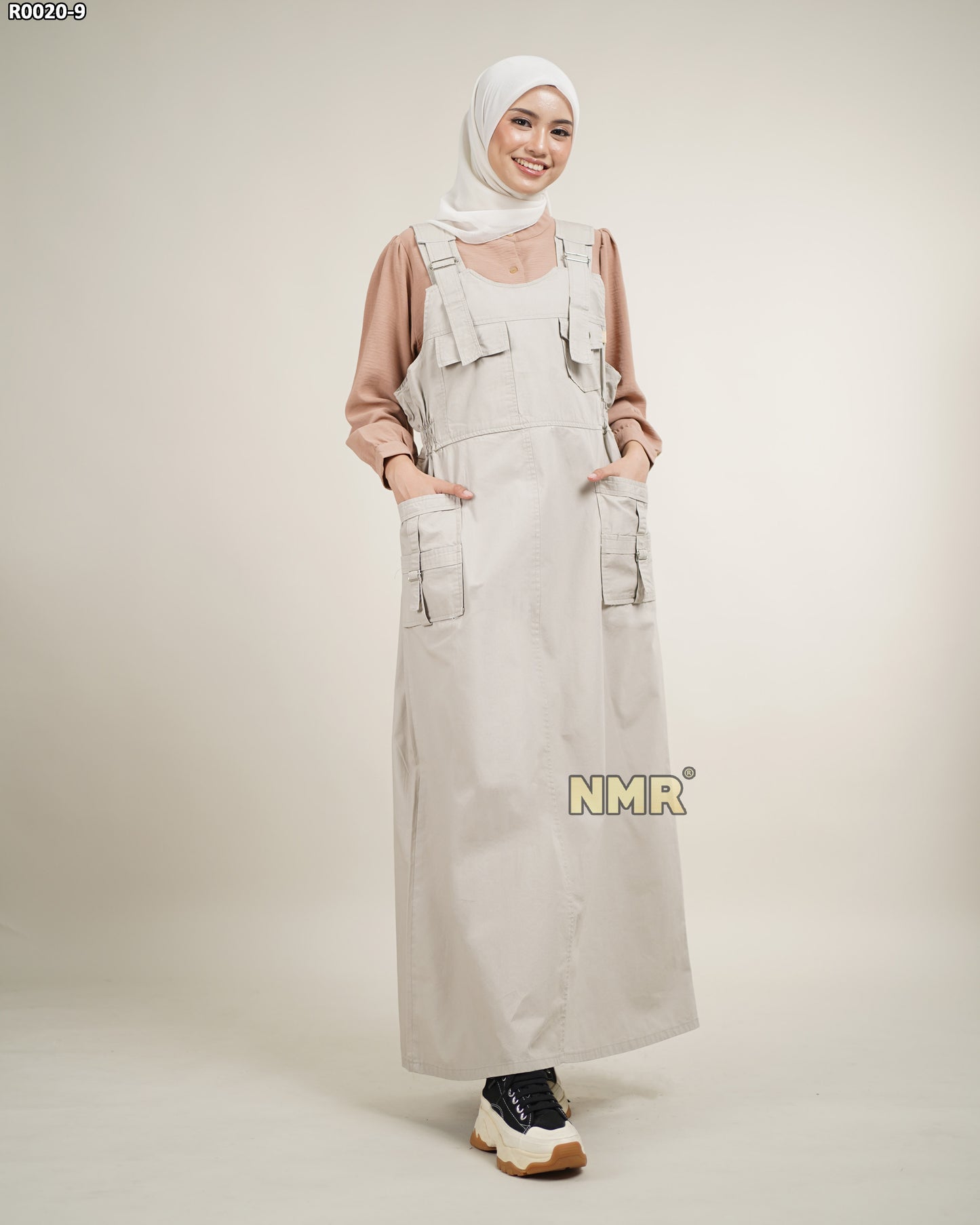 NMR Gamis Jumpsuit Overall Baby Canvas Vol R0020 -9