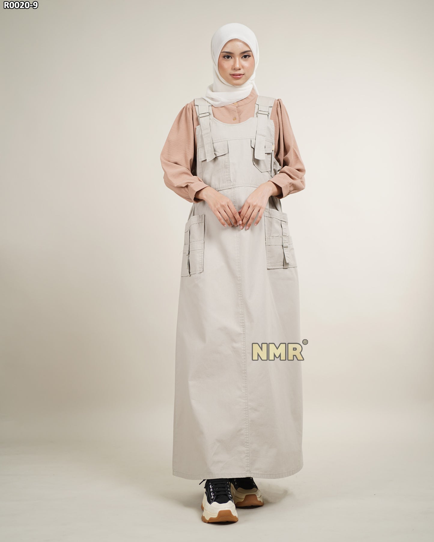NMR Gamis Jumpsuit Overall Baby Canvas Vol R0020 -9