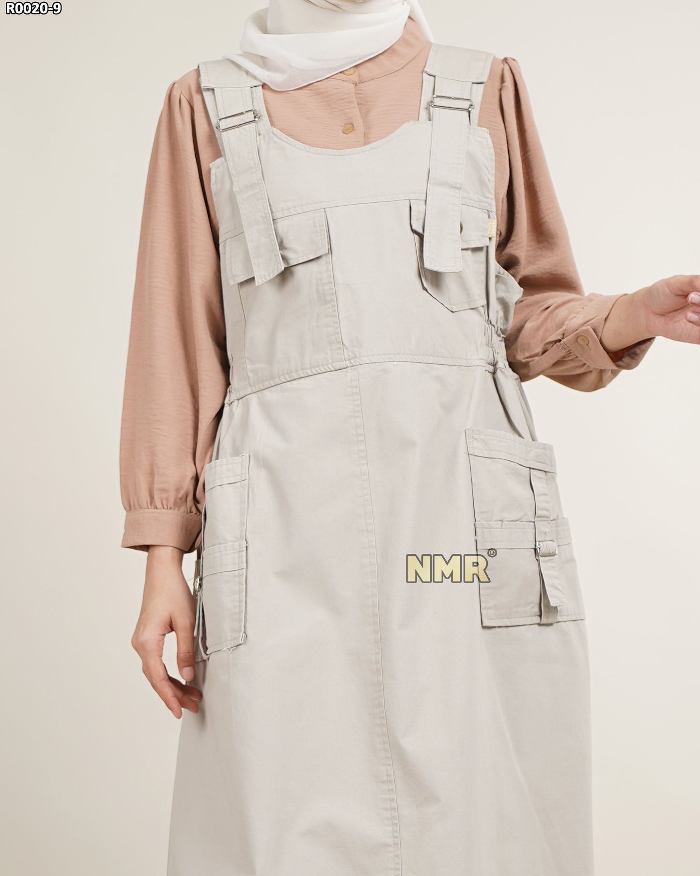 NMR Gamis Jumpsuit Overall Baby Canvas Vol R0020 -9