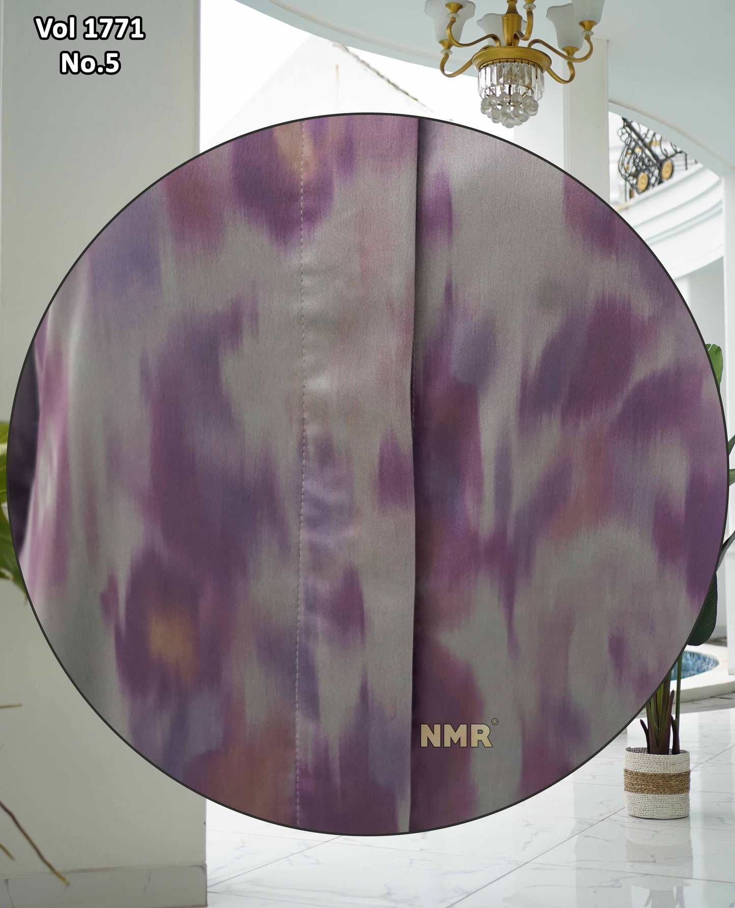 NMR Setelan Kulot Silk Tunik Hermss Dirr Vol 1771-5