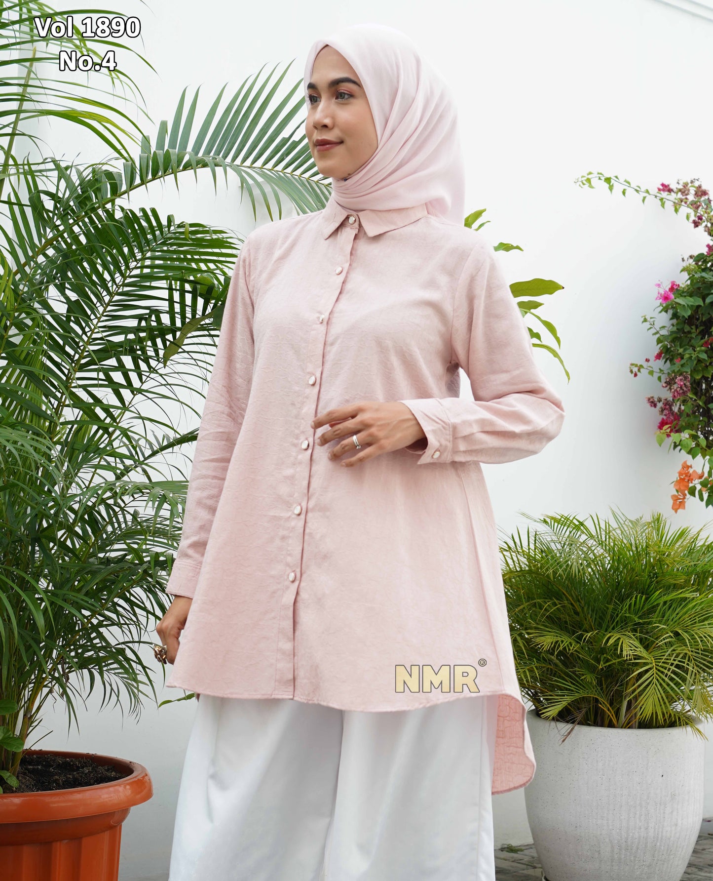 NMR Kemeja Tunik Katun Jaguard Vol 1890-4