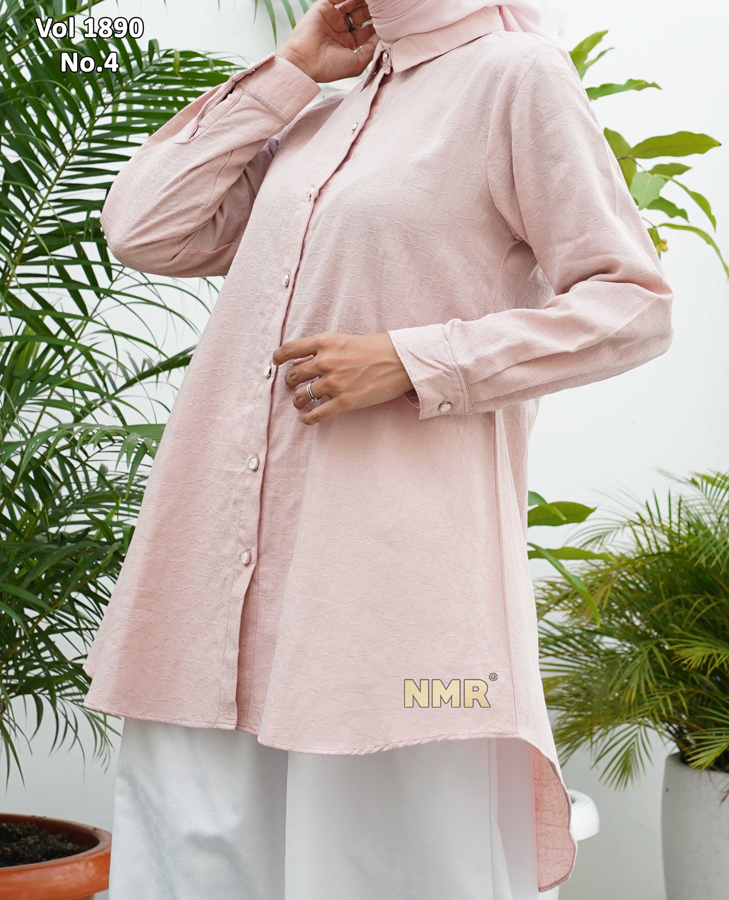 NMR Kemeja Tunik Katun Jaguard Vol 1890-4