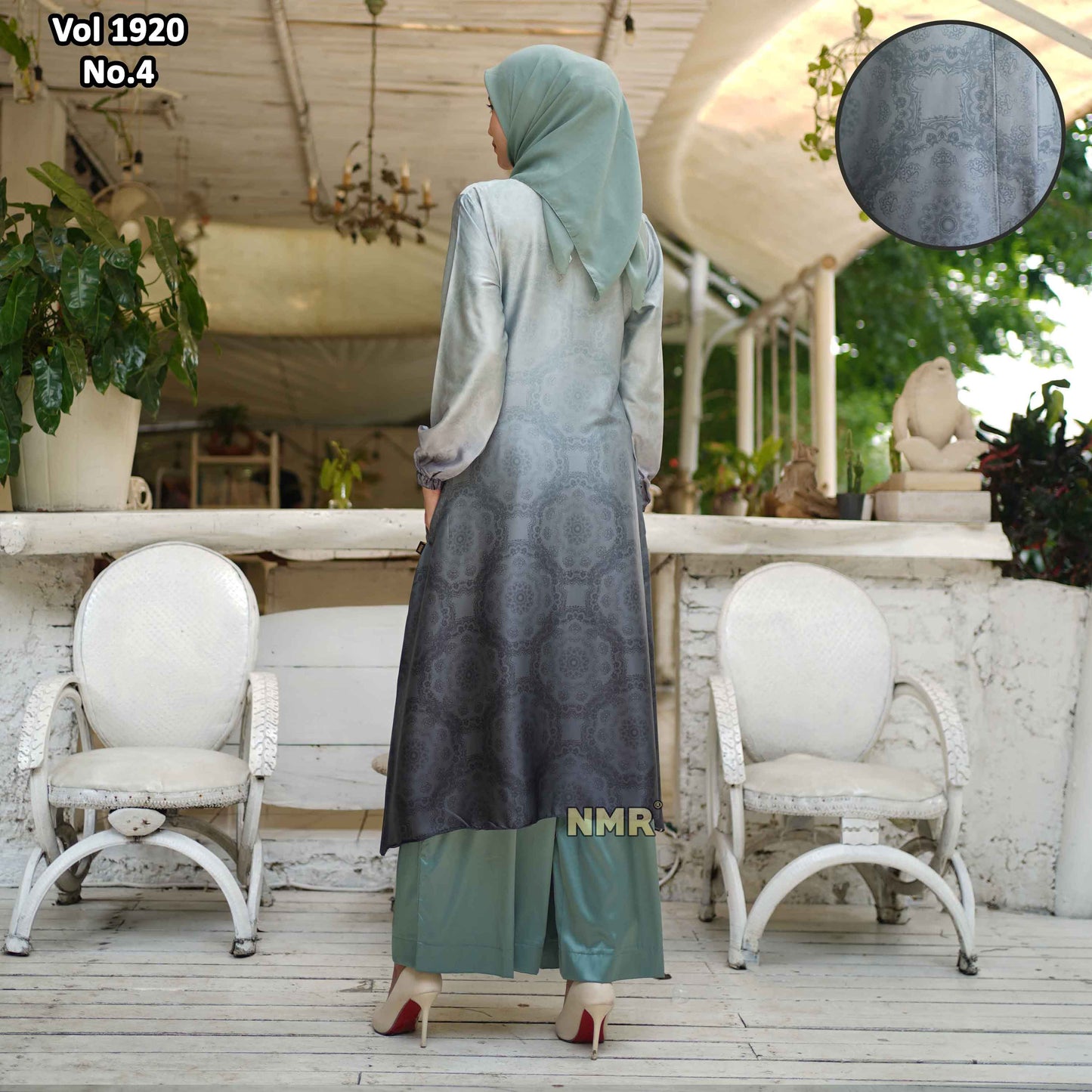 NMR Setelan Kulot Tunik Armn Silk Vol 1920-4