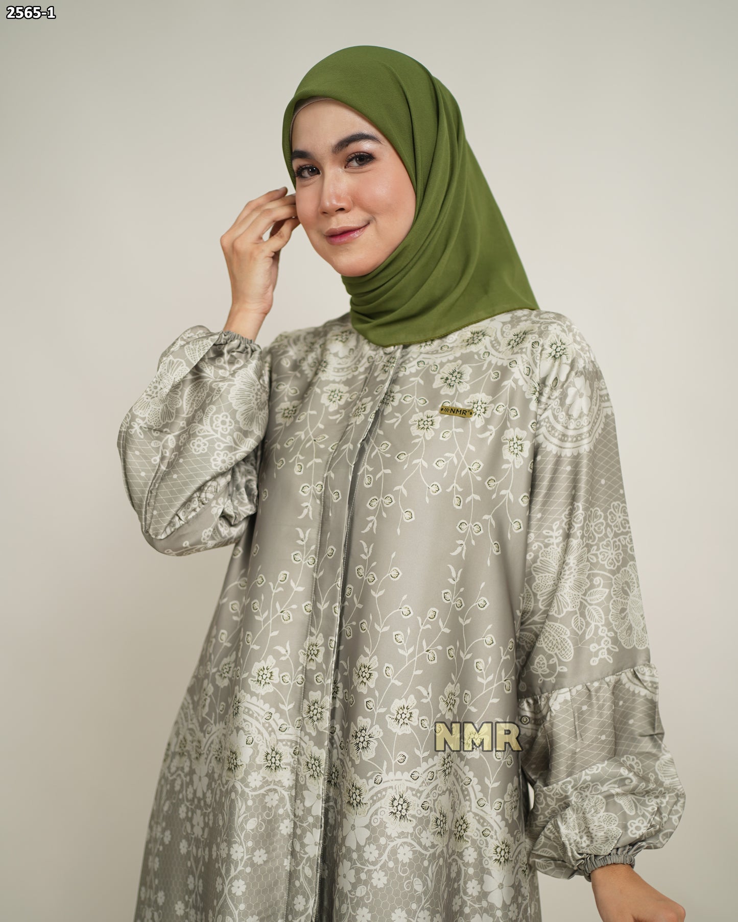NMR Setelan Celana Tunik Armn Silk Vol 2565-1