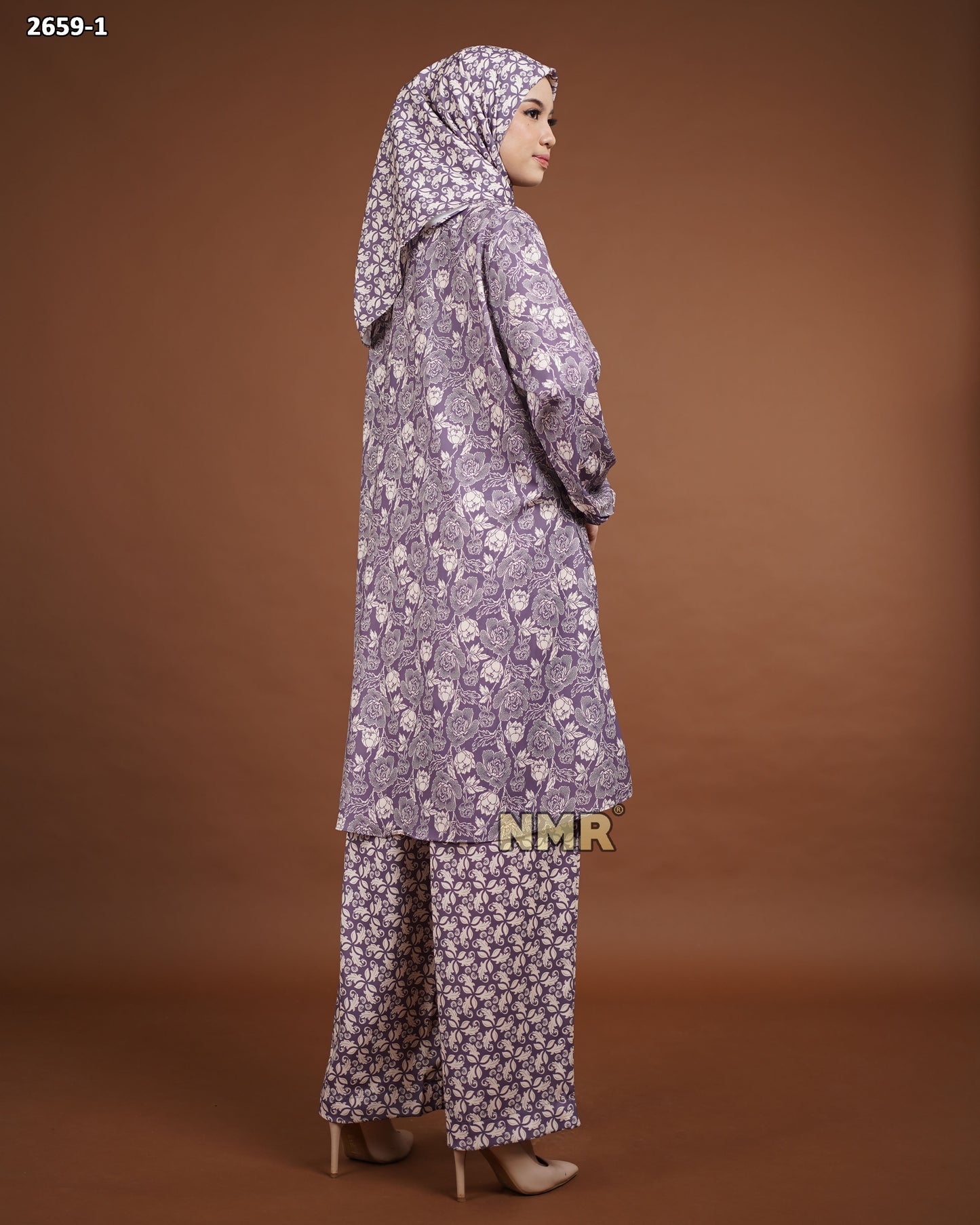 NMR Setelan Celana Kulot Tunik Marbella Vol 2659-1 (INC HIJAB)