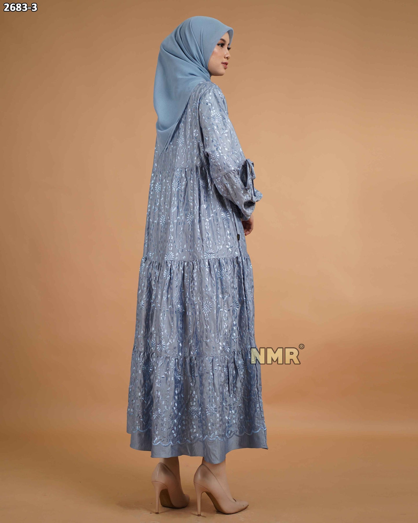 NMR Midi Dress Ayana Sapto Embroidery Vol 2683-3