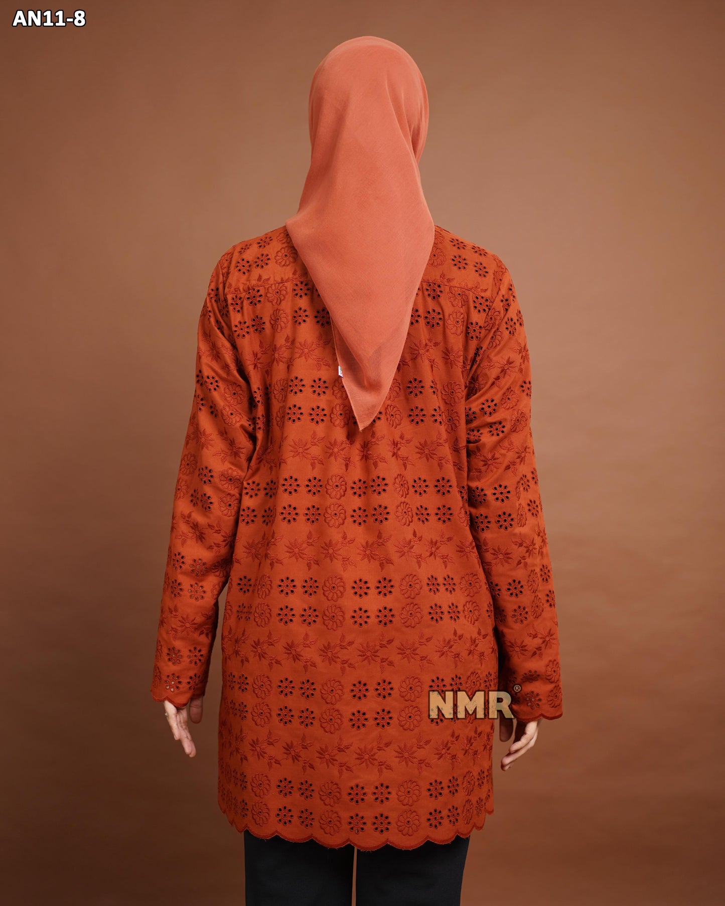NMR Blouse Katun Bolong AN11-8 (Kerah Kemeja)