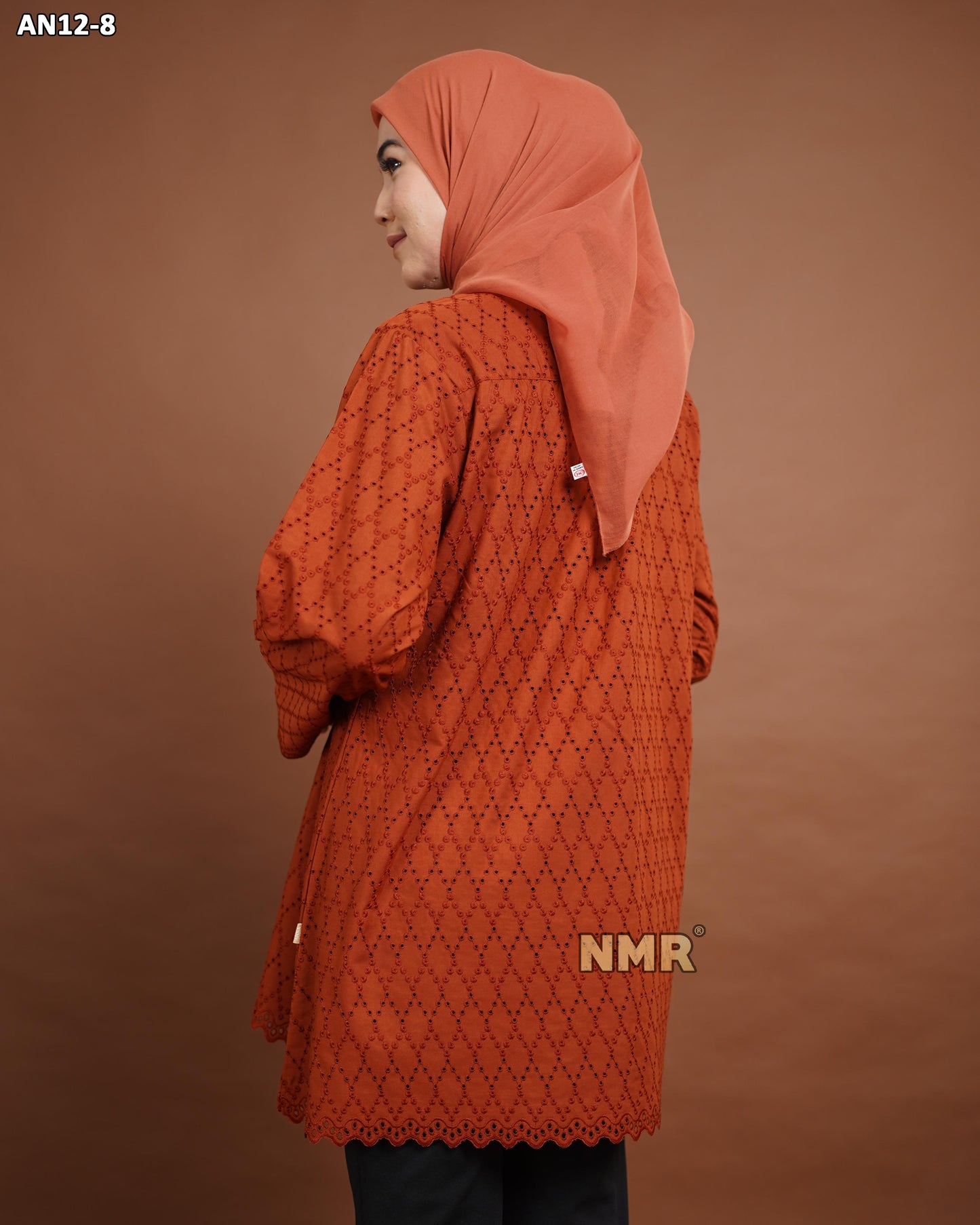 NMR Blouse Katun Bolong AN12-8 (Kerah Kemeja)