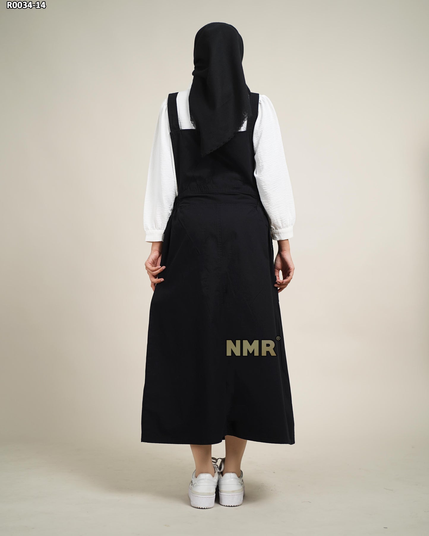 NMR Midi Dress Jumpsuit Overall Baby Canvas Vol R0034-14
