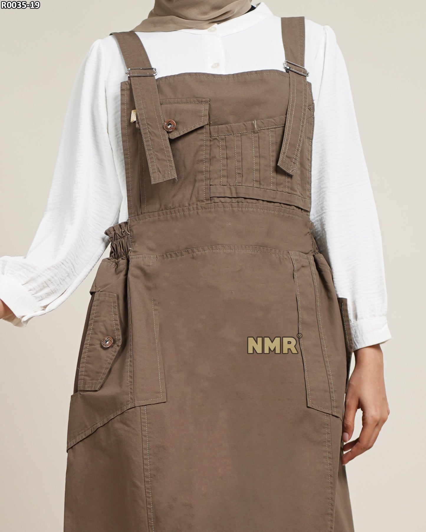 NMR Gamis Jumpsuit Overall Baby Canvas Vol R0035-19