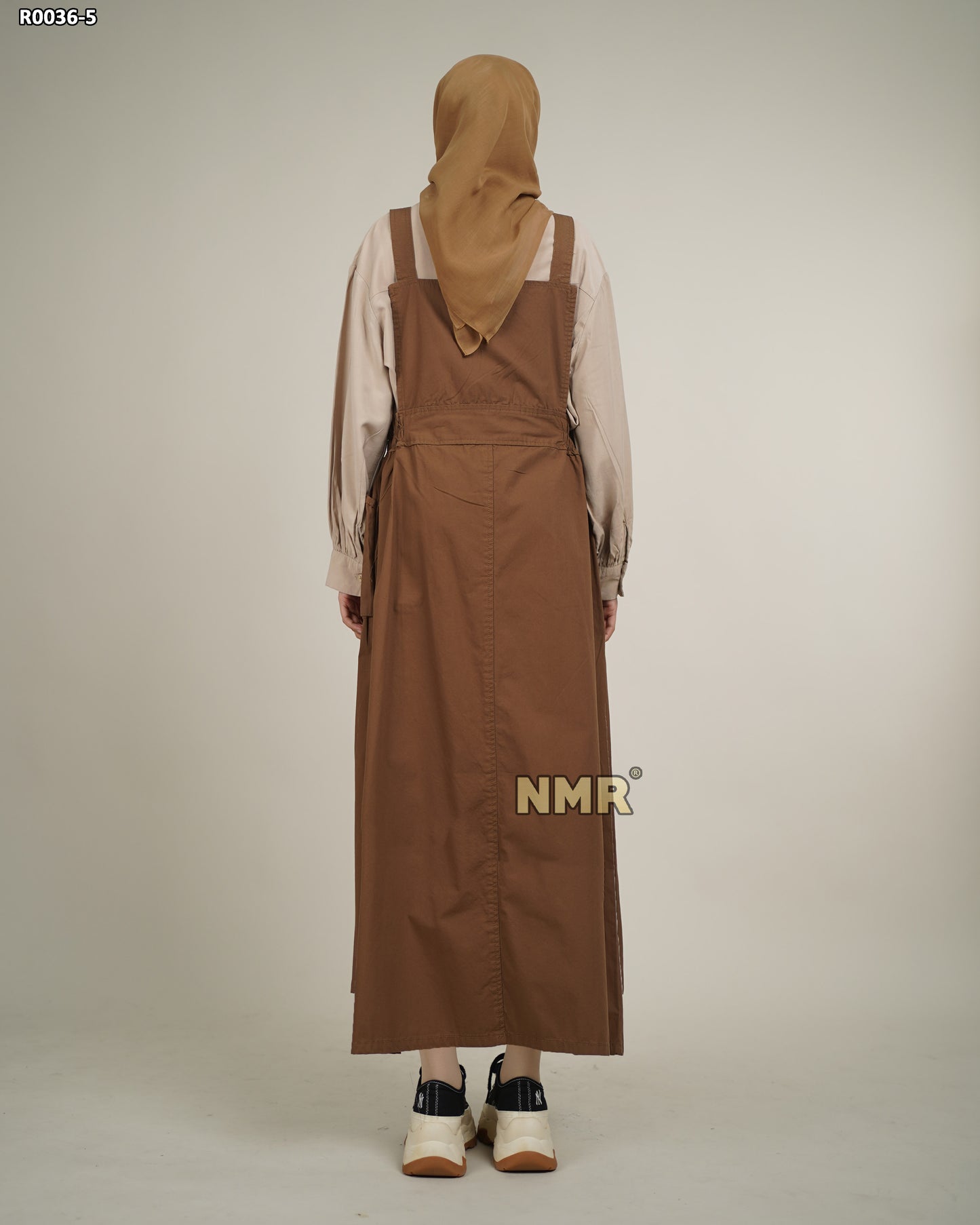 NMR Midi Dress Jumpsuit Overall Baby Canvas Vol R0036-5