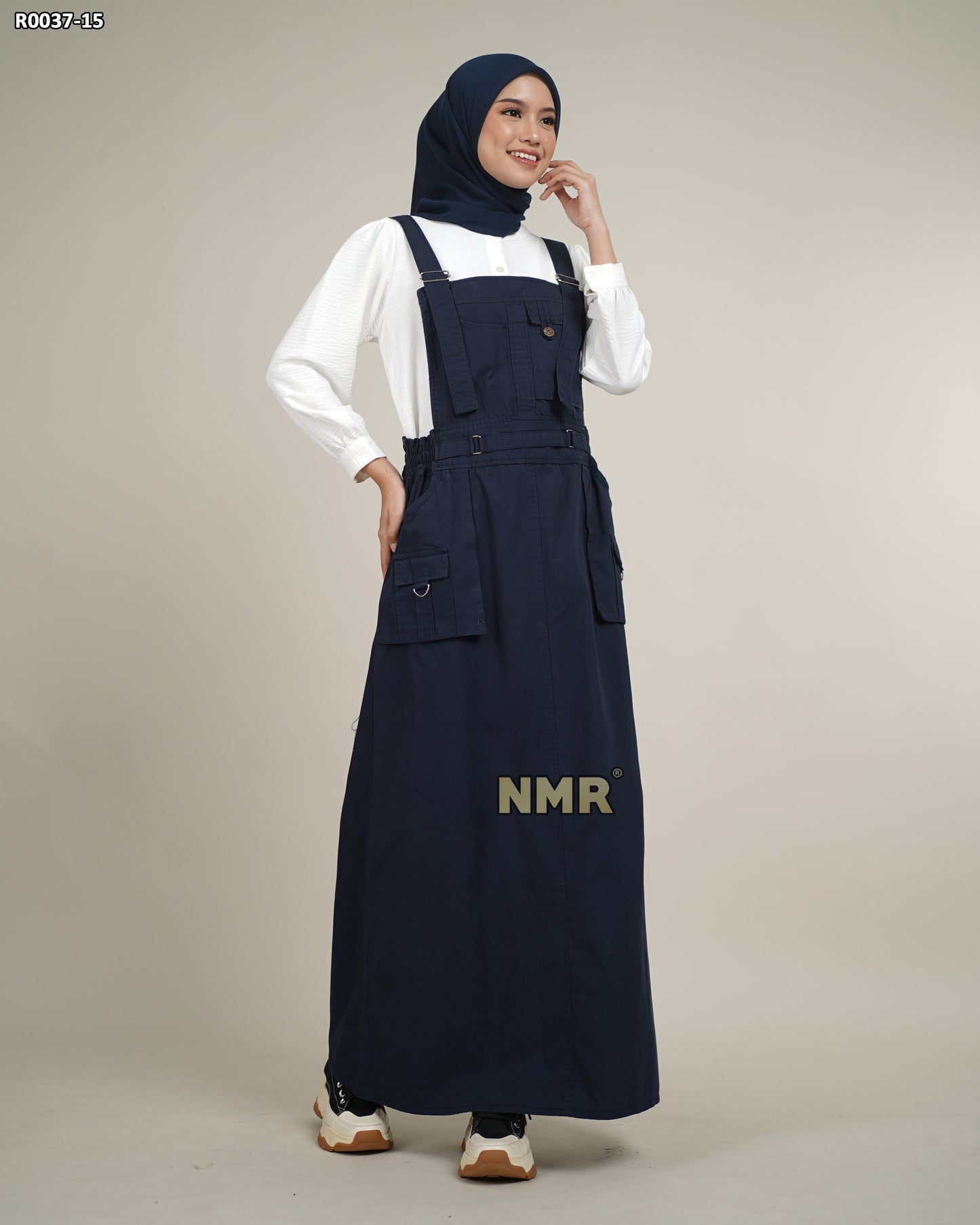 NMR Gamis Jumpsuit Overall Baby Canvas Vol R0037-15