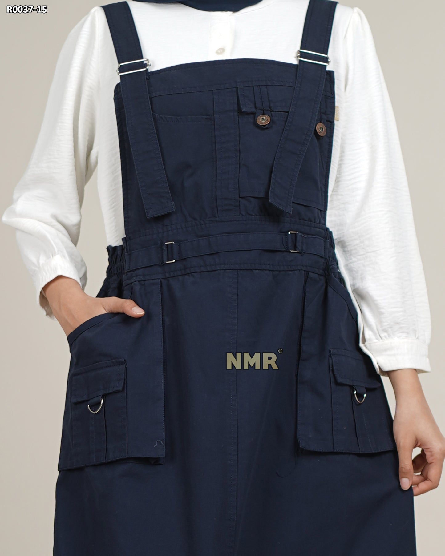 NMR Gamis Jumpsuit Overall Baby Canvas Vol R0037-15