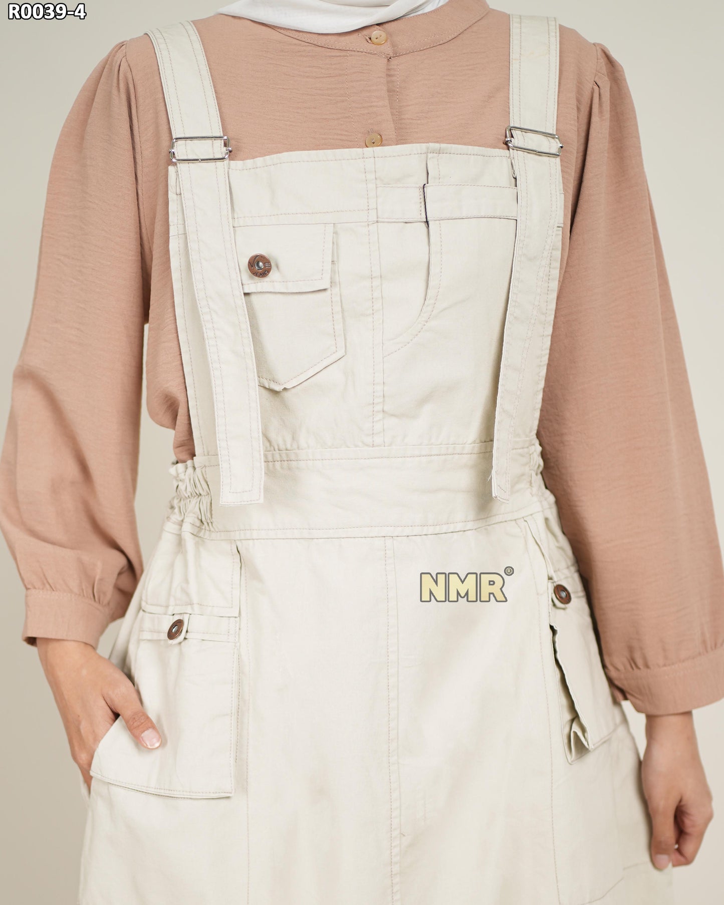 NMR Gamis Jumpsuit Overall Baby Canvas Vol R0039-4
