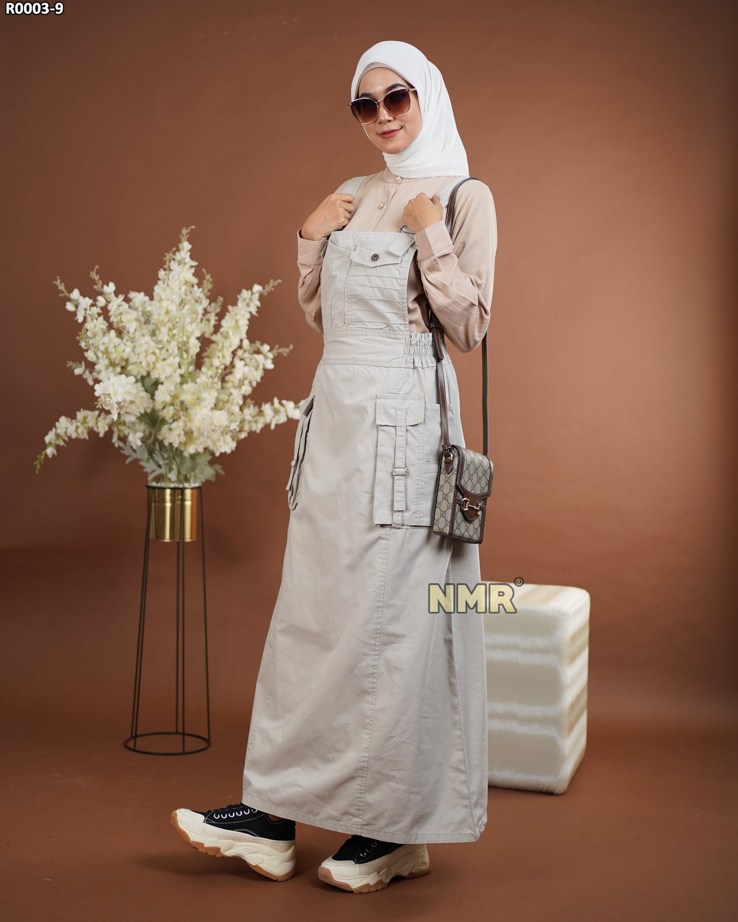 NMR Gamis Jumpsuit Overall Baby Canvas Vol R003-9
