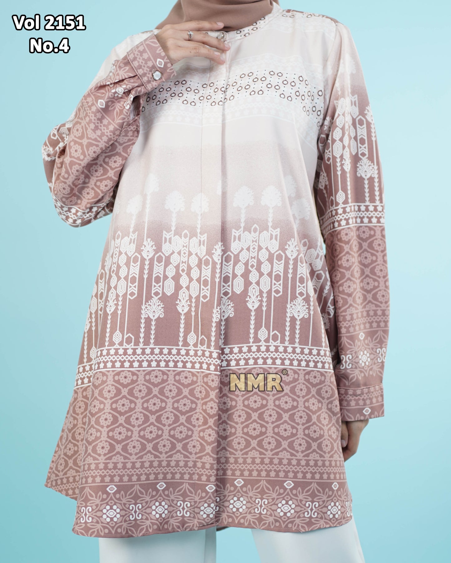 NMR Kemeja Blouse MS Vol 2151-4 (Sanghai)
