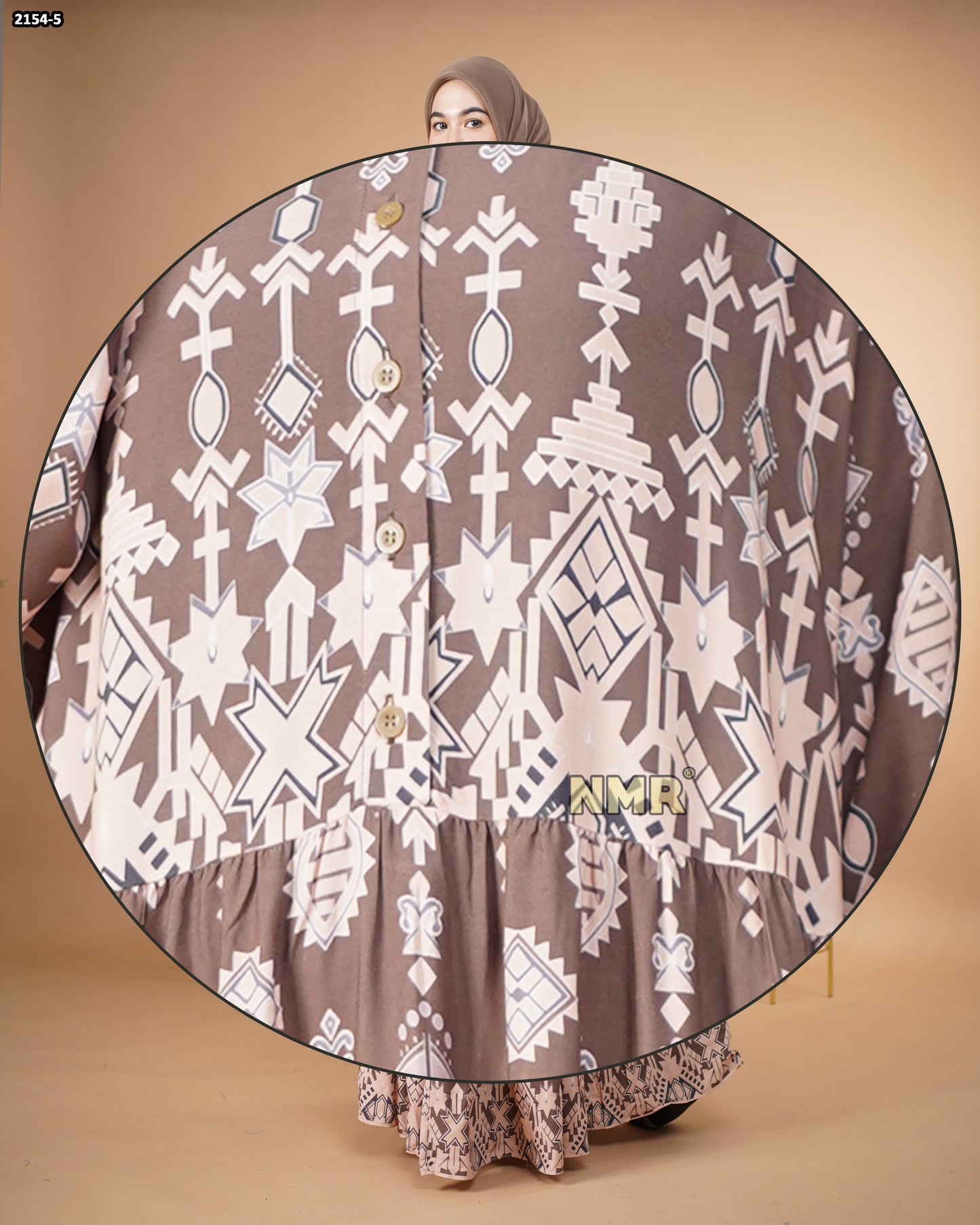NMR Gamis Rayon Viscose Import Vol 2154-5 (Sanghai)