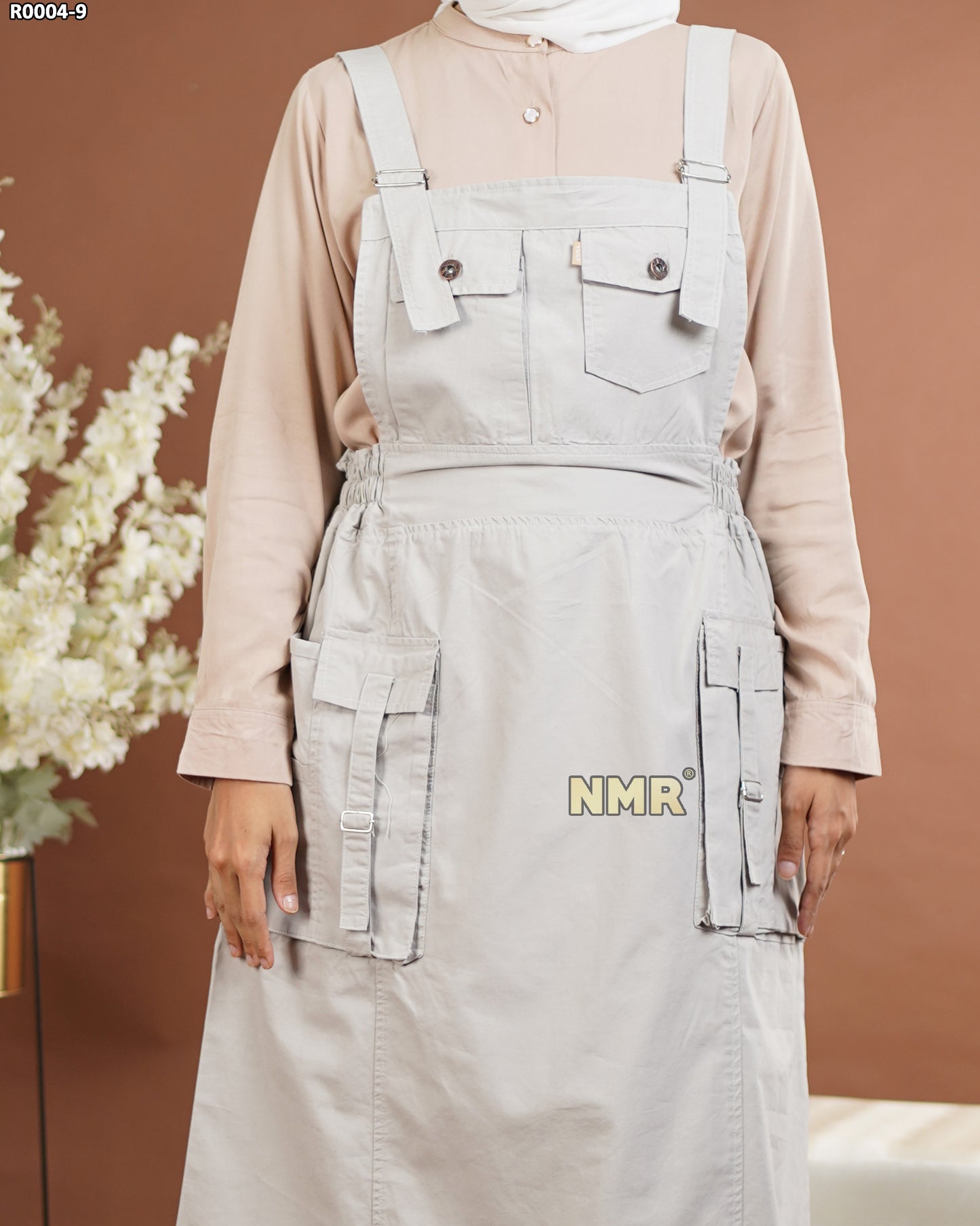 NMR Gamis Jumpsuit Overall Baby Canvas Vol R004-9