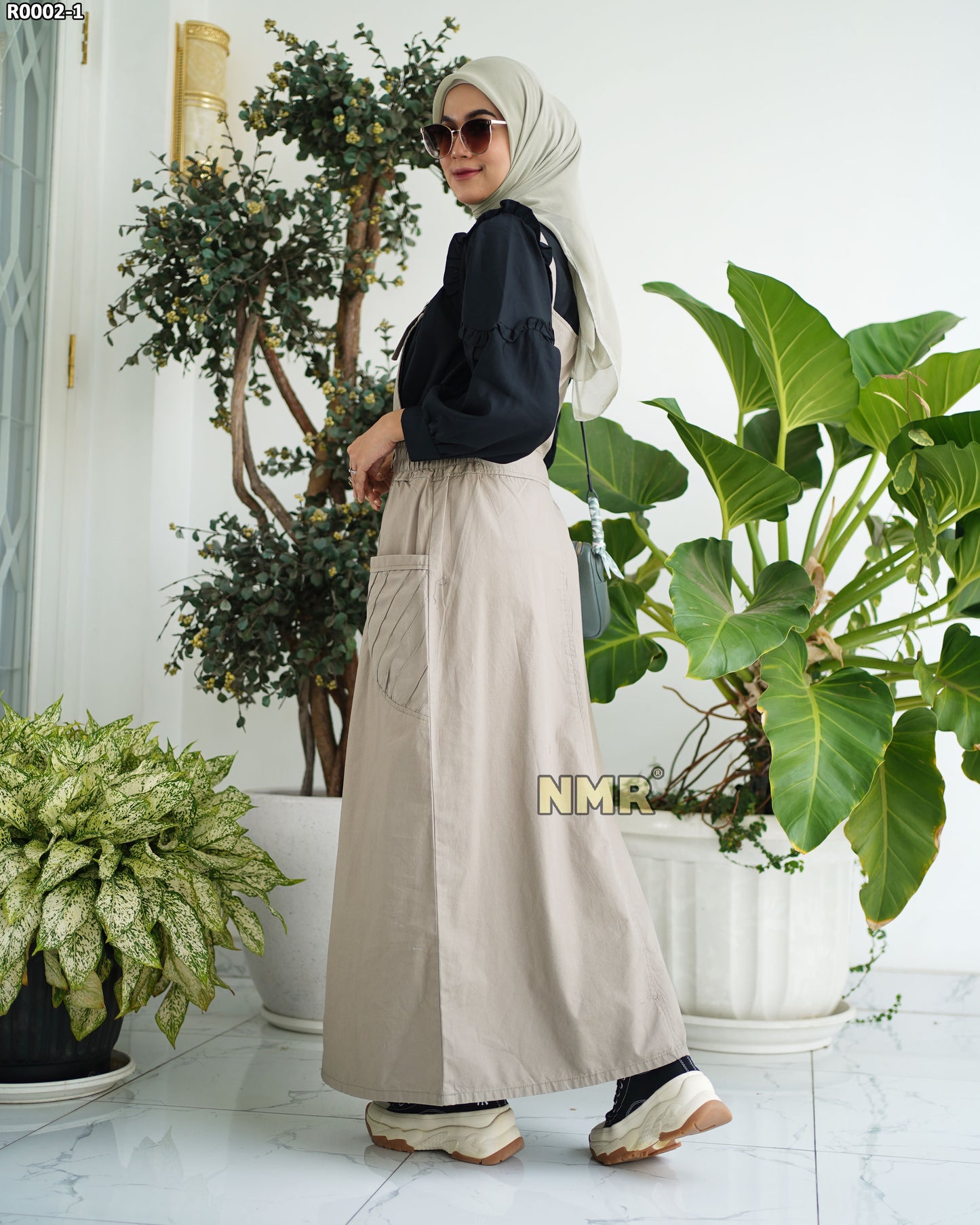 NMR Gamis Jumpsuit Overall Baby Canvas Vol R002-1