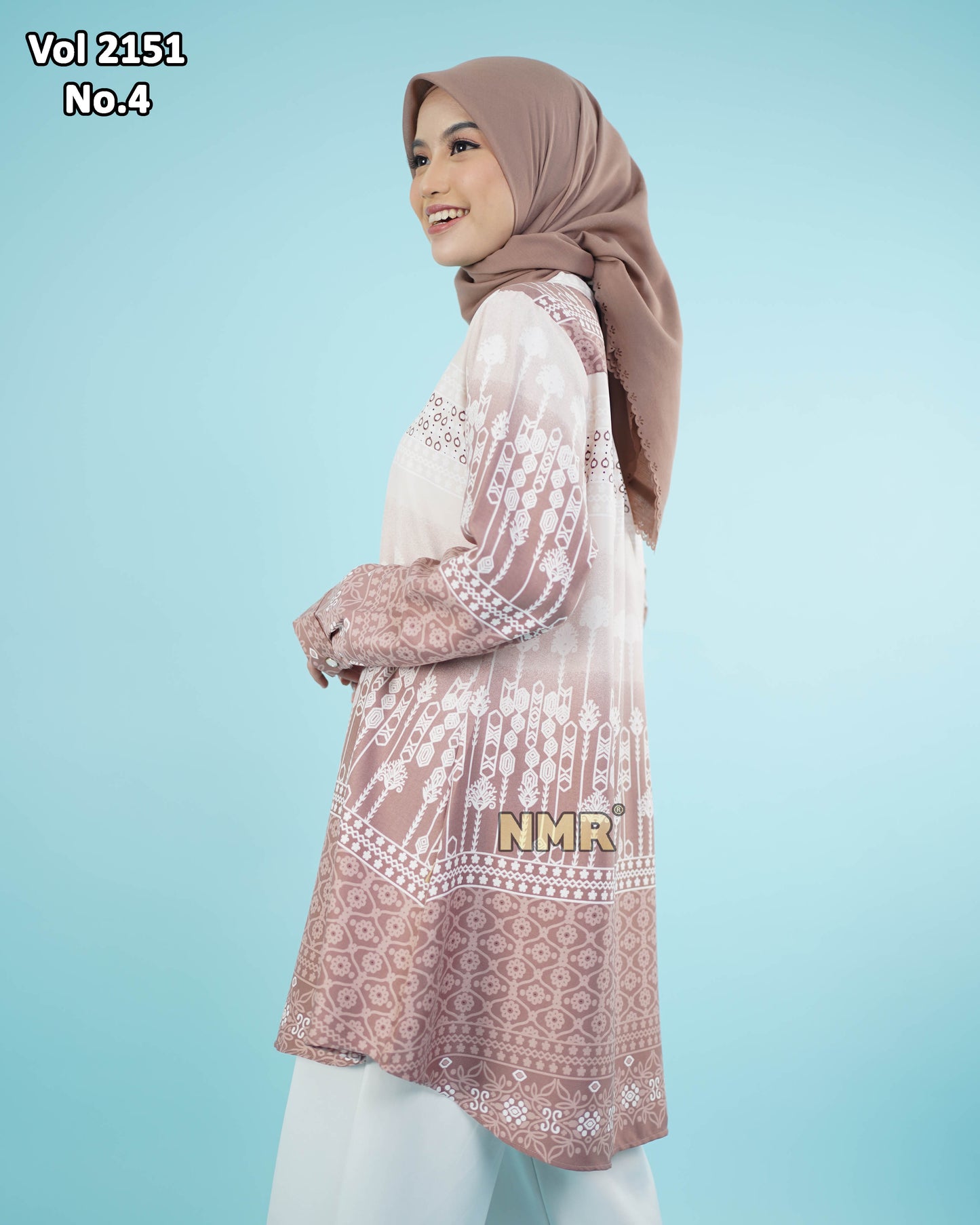 NMR Kemeja Blouse MS Vol 2151-4 (Sanghai)