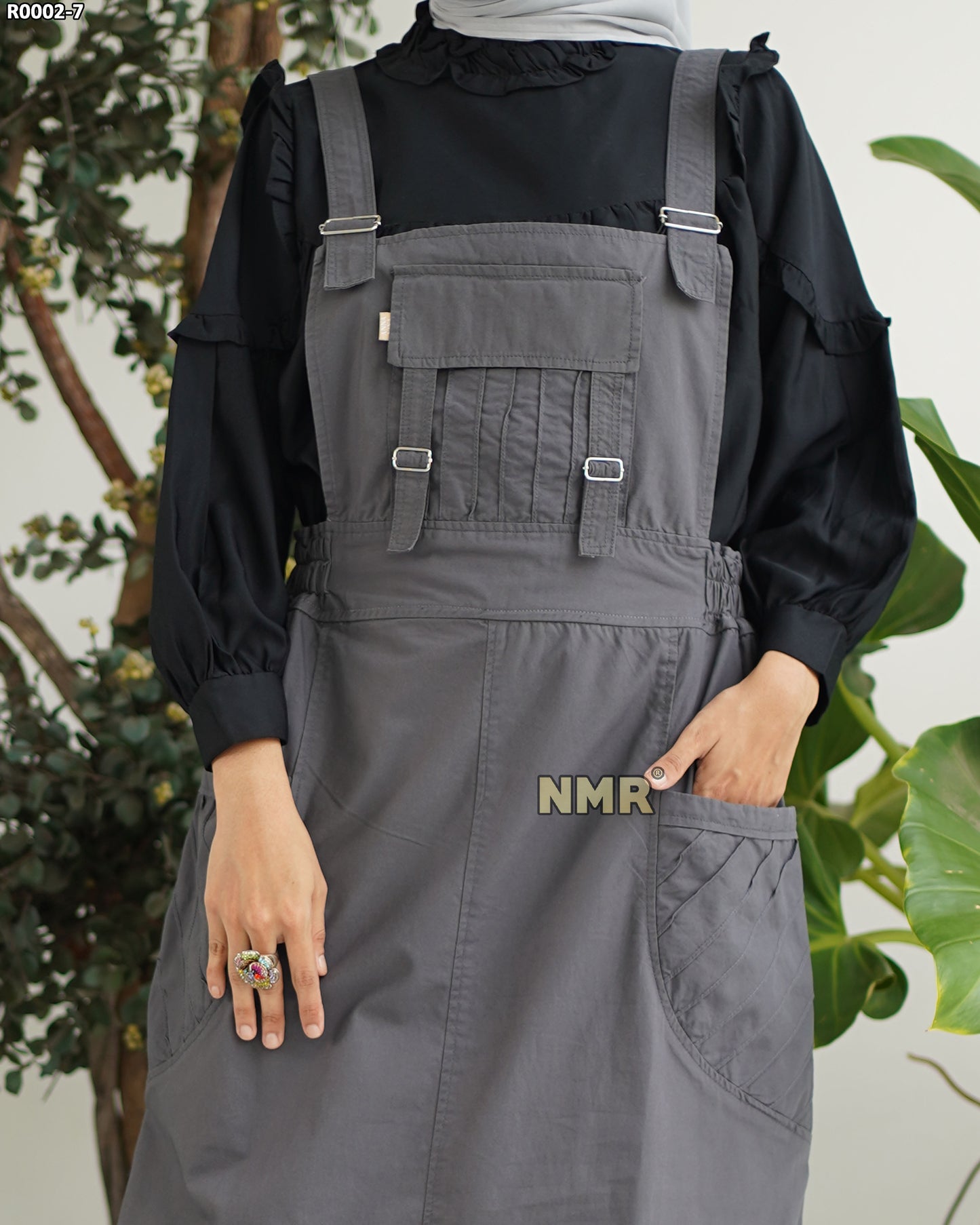 NMR Gamis Jumpsuit Overall Baby Canvas Vol R002-7