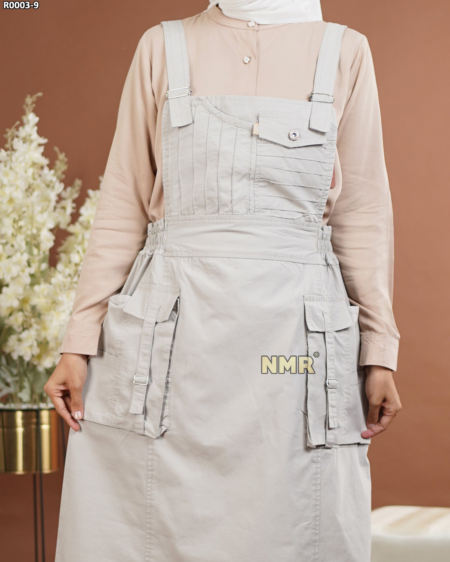 NMR Gamis Jumpsuit Overall Baby Canvas Vol R003-9