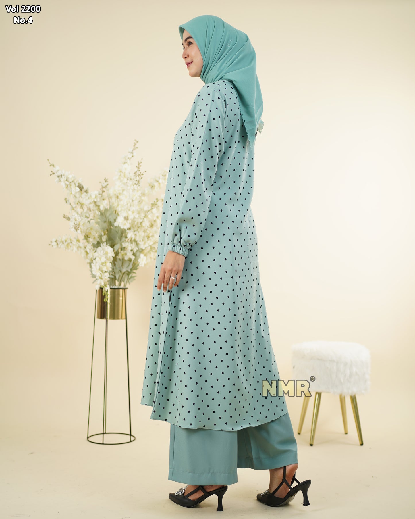 NMR Setelan Celana Tunik MS Vol 2200-4