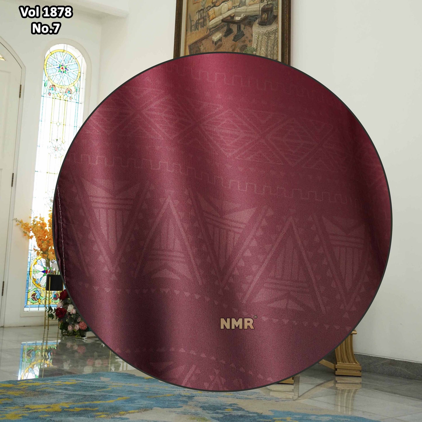 NMR Setelan Celana Kulot Tunik Armn Silk Vol 1878-7