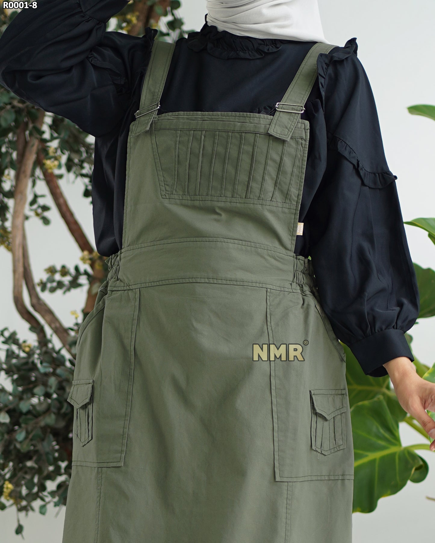 NMR Gamis Jumpsuit Overall Baby Canvas Vol R001-8