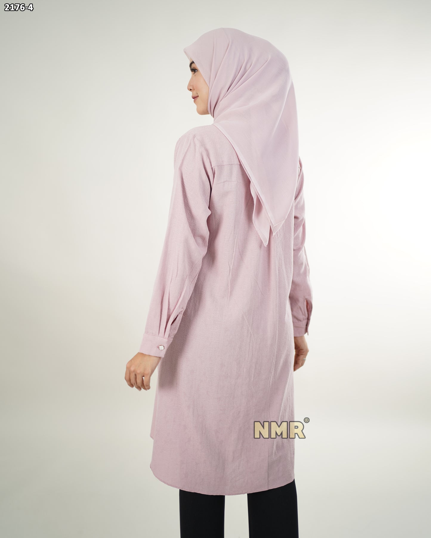 NMR Kemeja Blouse Tunik Katun Jaguard Vol 2176-4 (Sanghai)