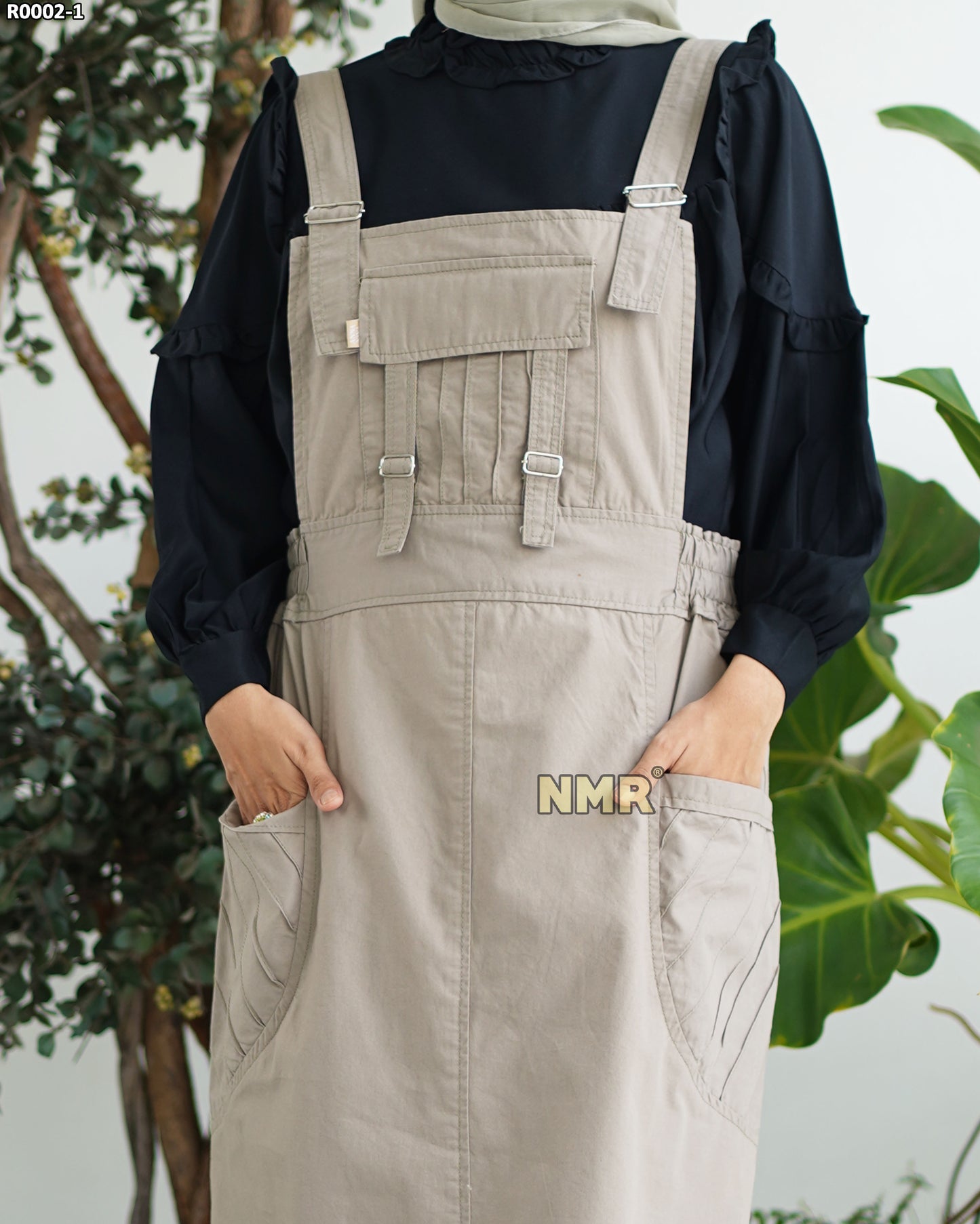 NMR Gamis Jumpsuit Overall Baby Canvas Vol R002-1
