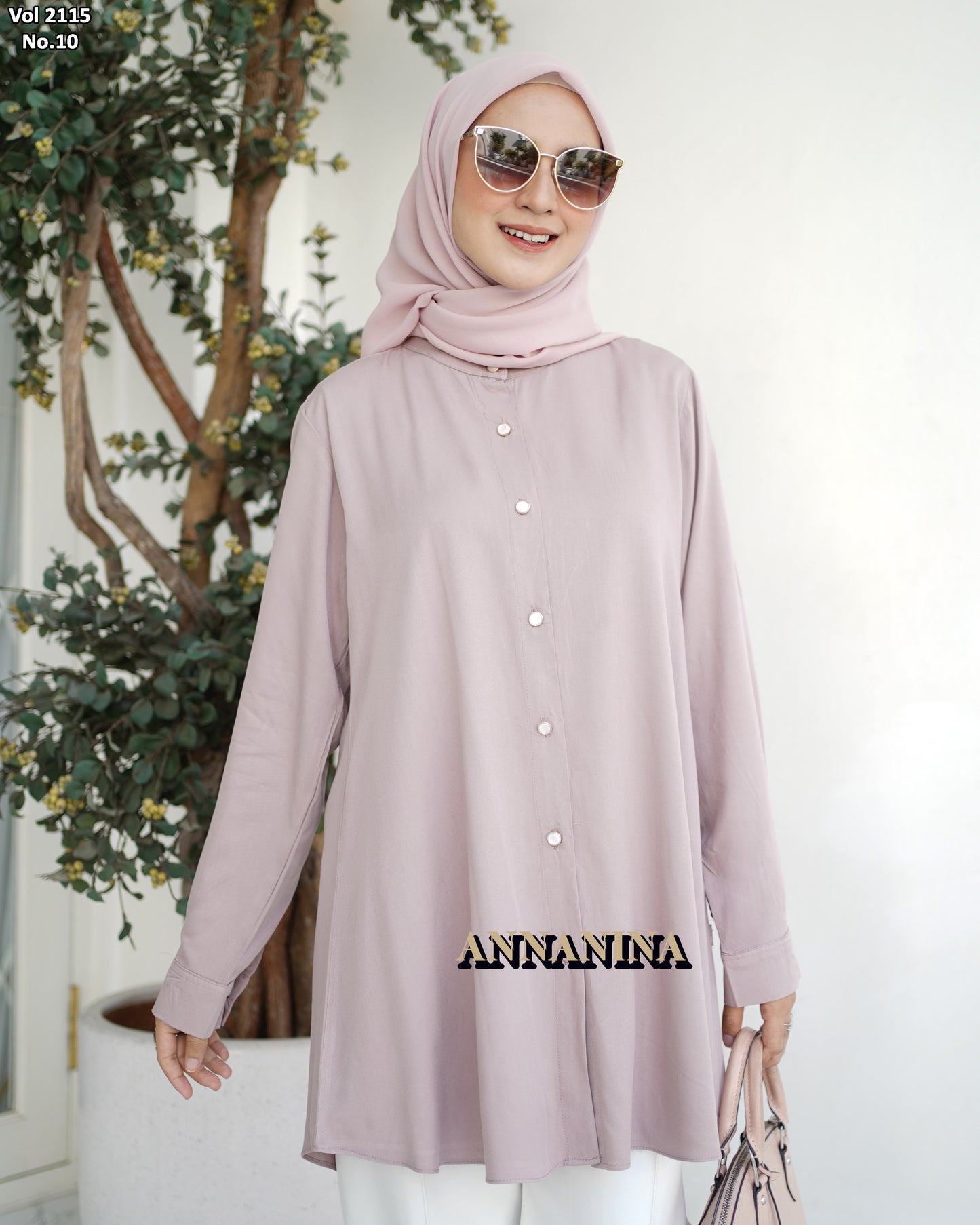 NMR Kemeja Rayon Twill Vol 2115-10 (Sanghai)