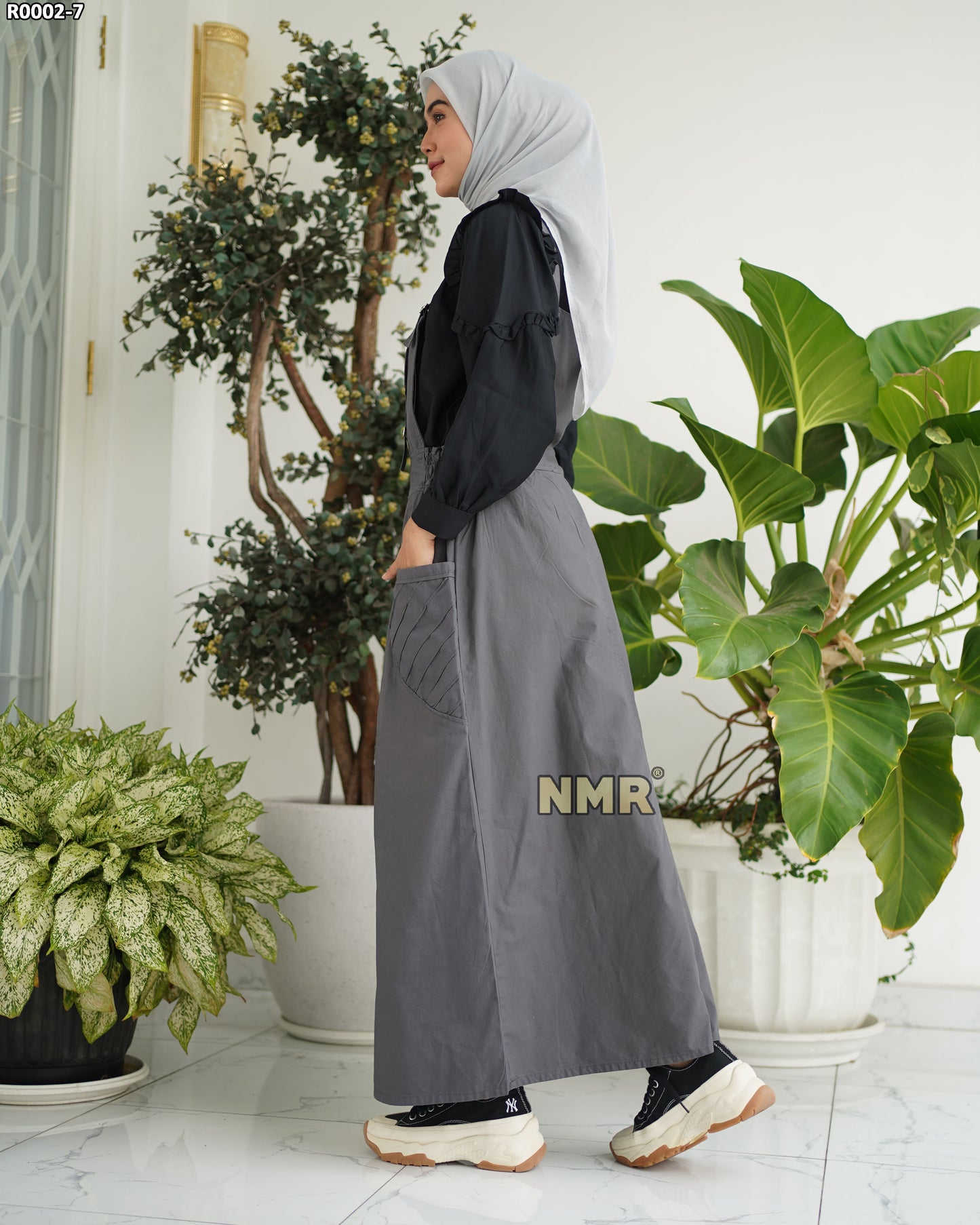 NMR Gamis Jumpsuit Overall Baby Canvas Vol R002-7