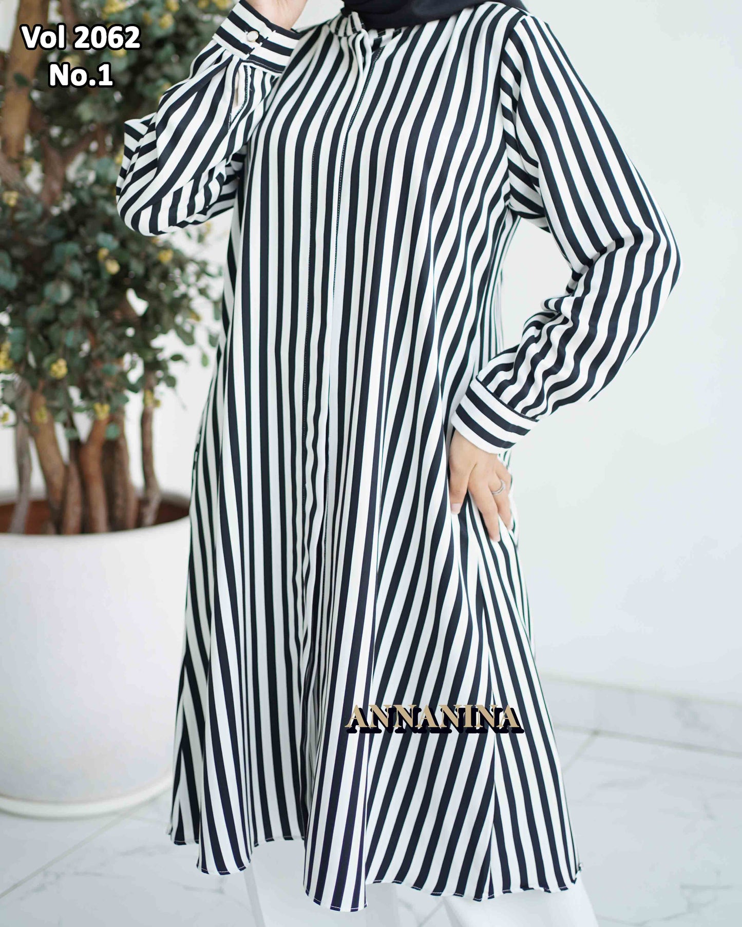 NMR Kemeja Blouse MS Vol 2062-1 (Sanghai)