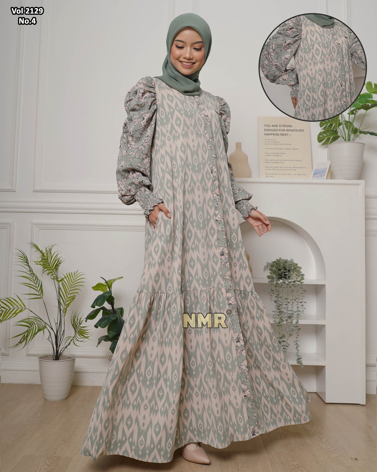 NMR Gamis GC Print Vol 2129-4 (Shanghai)