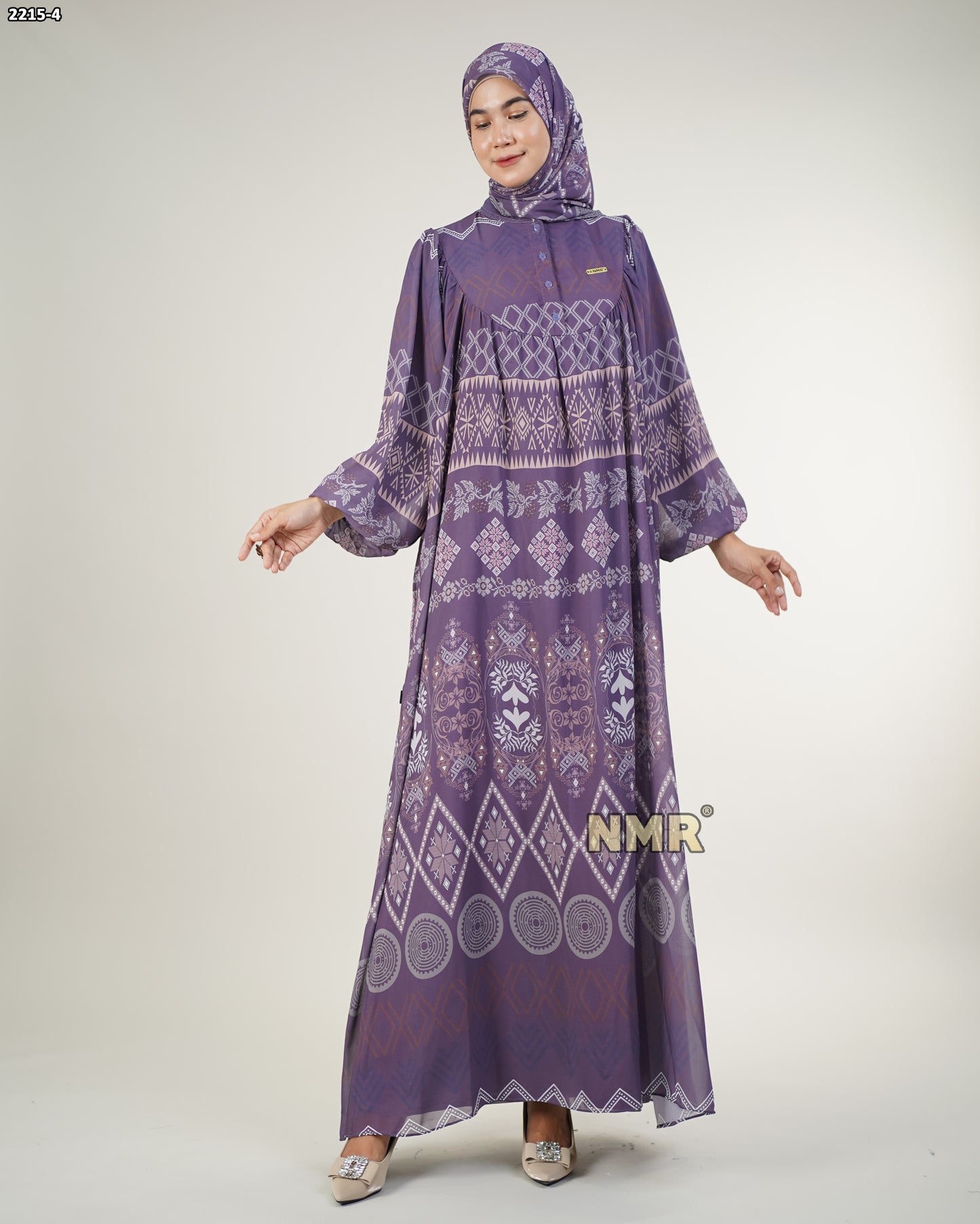 NMR Gamis Cerutty BabyDoll Import Vol 2215-4 ( INC Hijab )