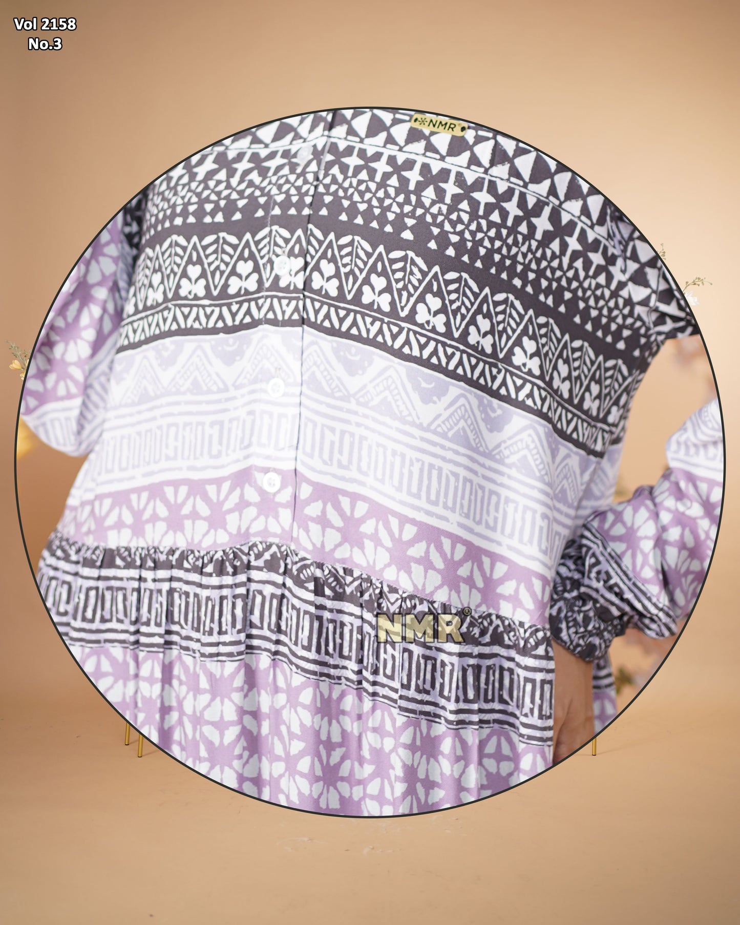 NMR Gamis Rayon Viscose Import Vol 2158-3(Sanghai)