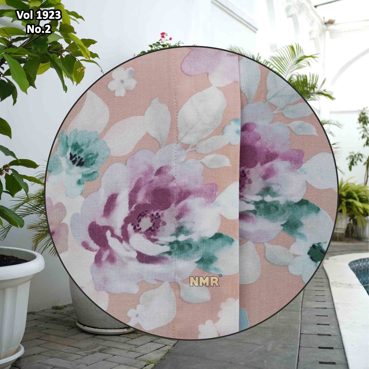 NMR Setelan Celana Tunik Rayon Jepang Vol 1923-2