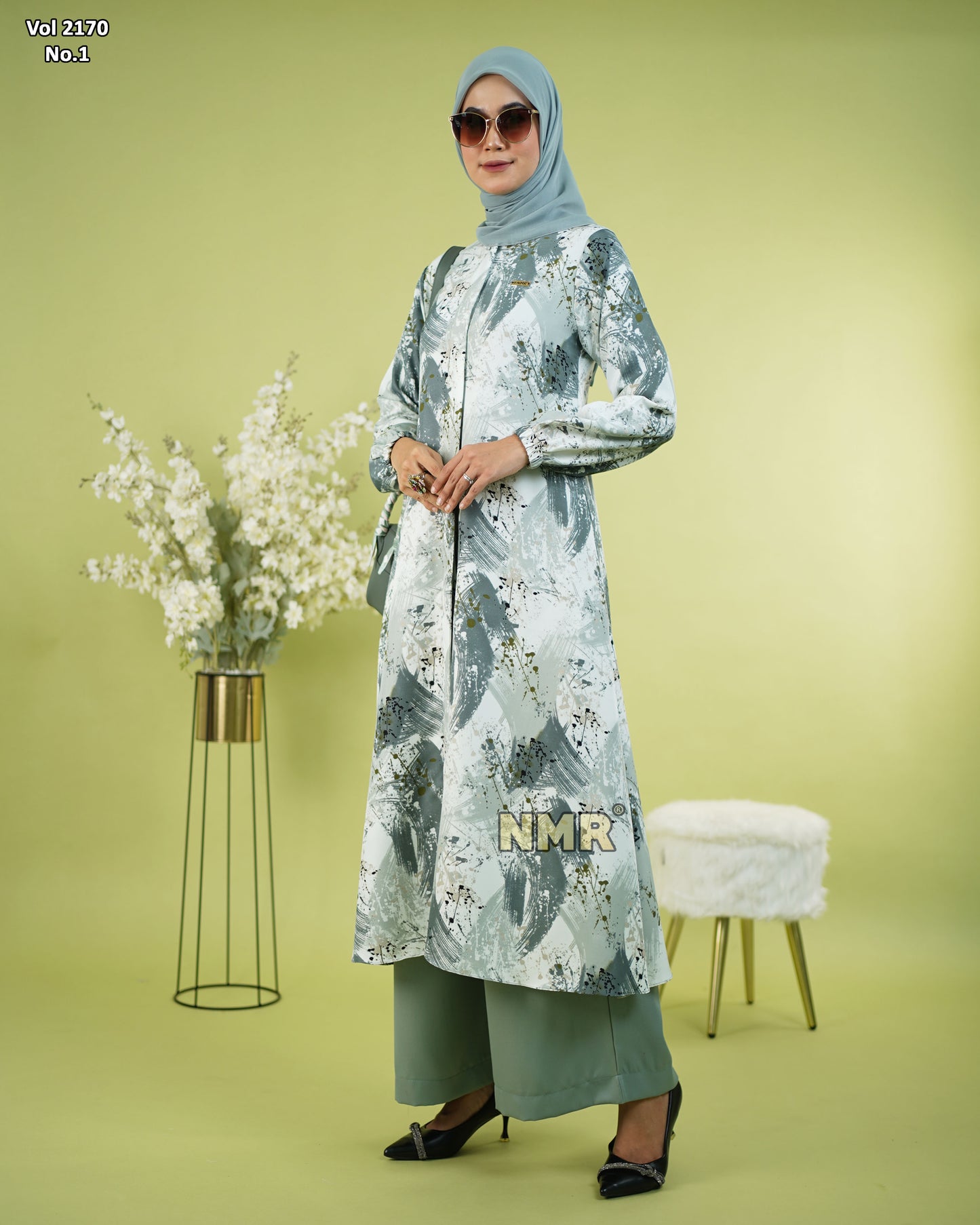 NMR Setelan Celana Kulot Tunik MS Vol 2170-1