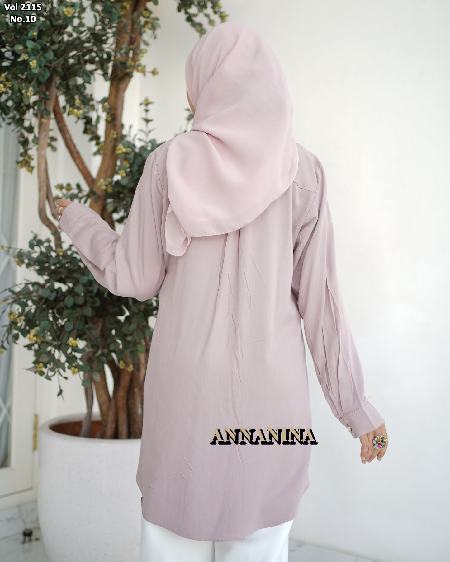 NMR Kemeja Rayon Twill Vol 2115-10 (Sanghai)