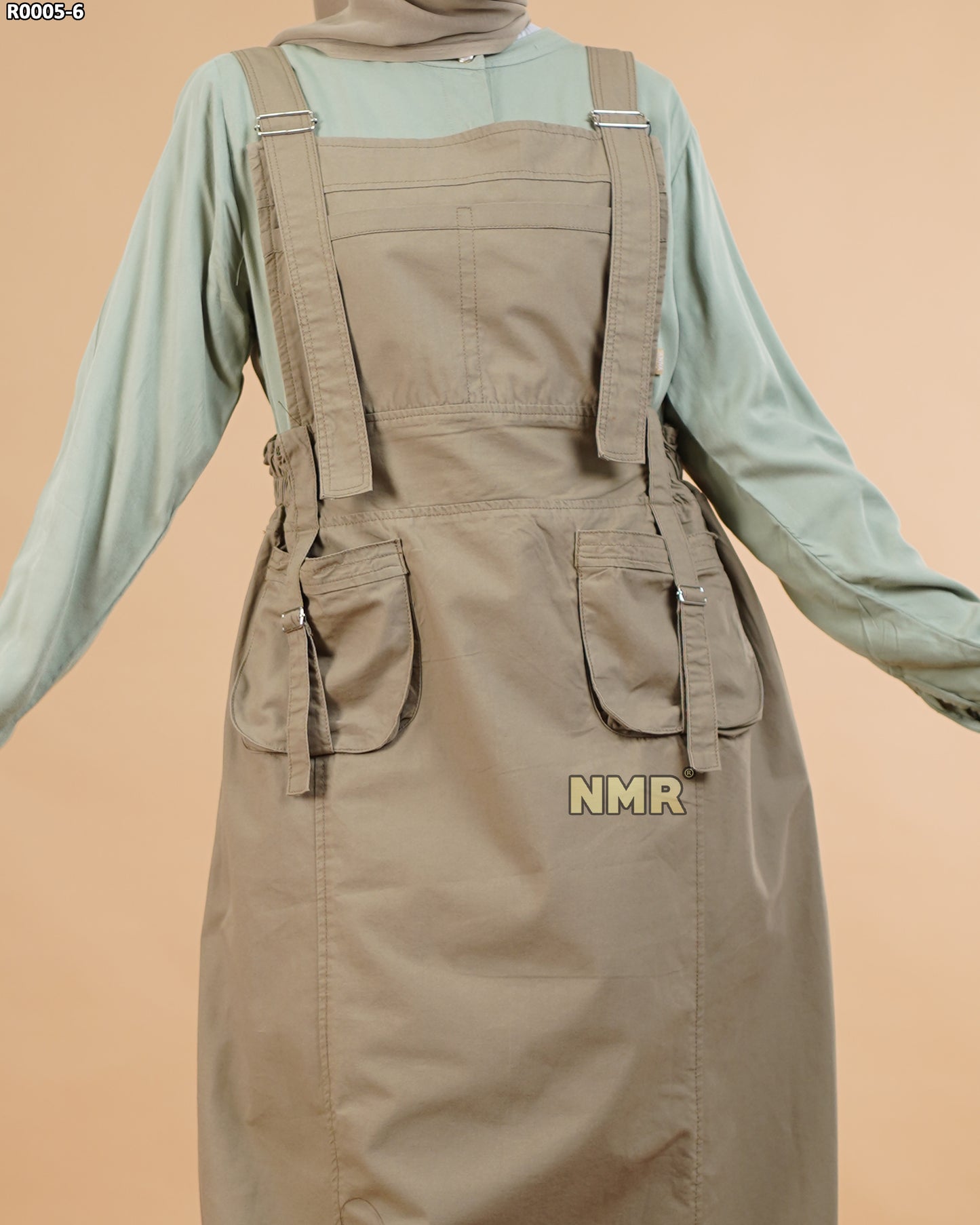 NMR Gamis Jumpsuit Overall Baby Canvas Vol R0005-6