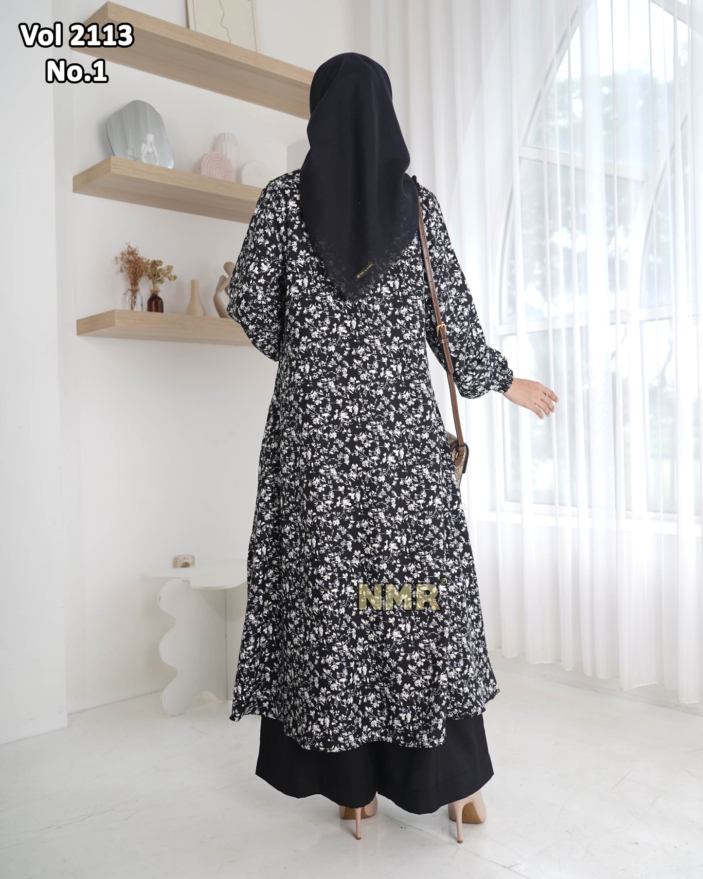 NMR Setelan Celana Kulot Tunik MS Vol 2113-1