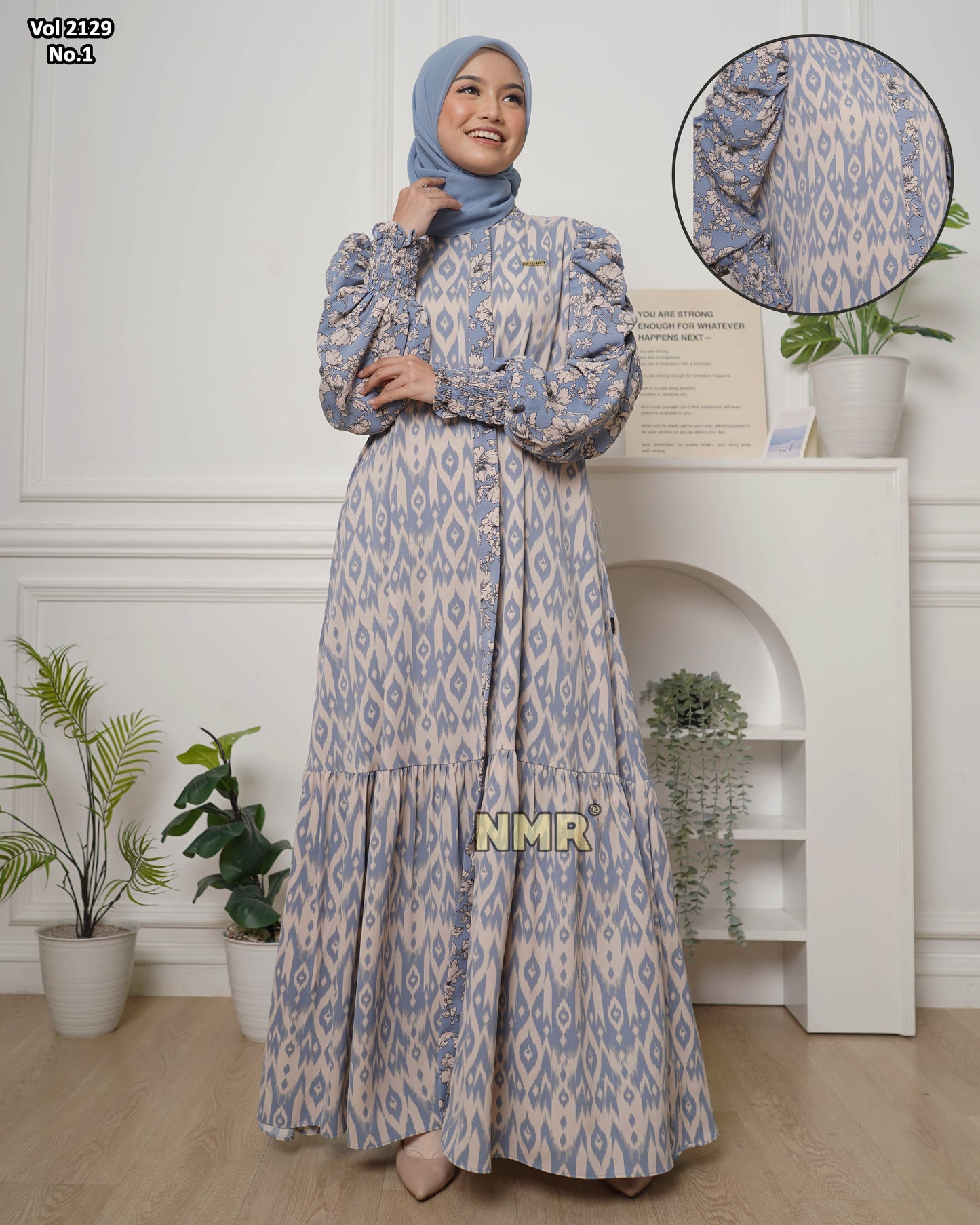 NMR Gamis GC Print Vol 2129-1 (Shanghai)