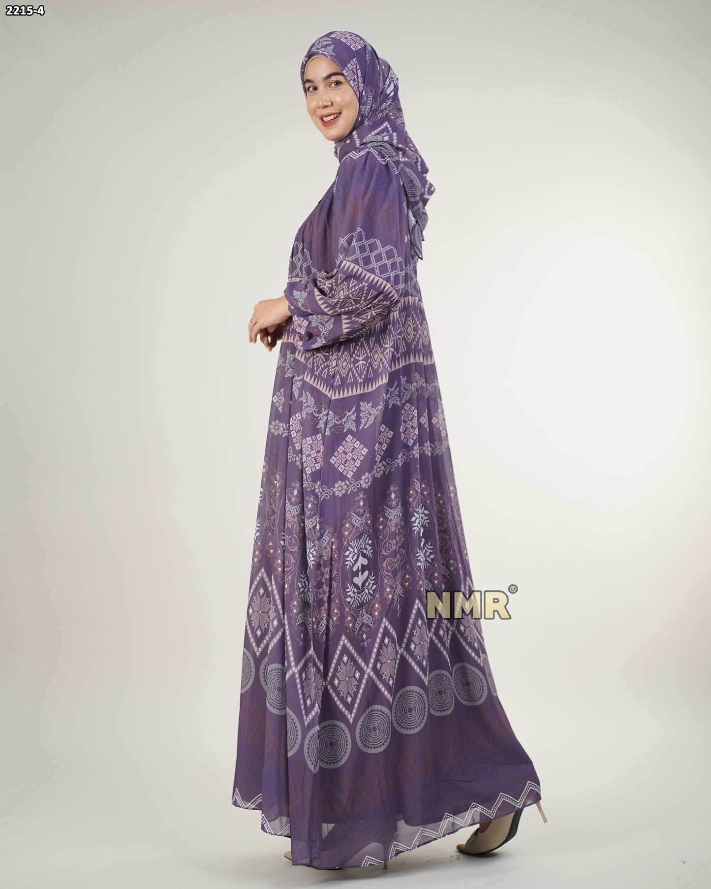 NMR Gamis Cerutty BabyDoll Import Vol 2215-4 ( INC Hijab )