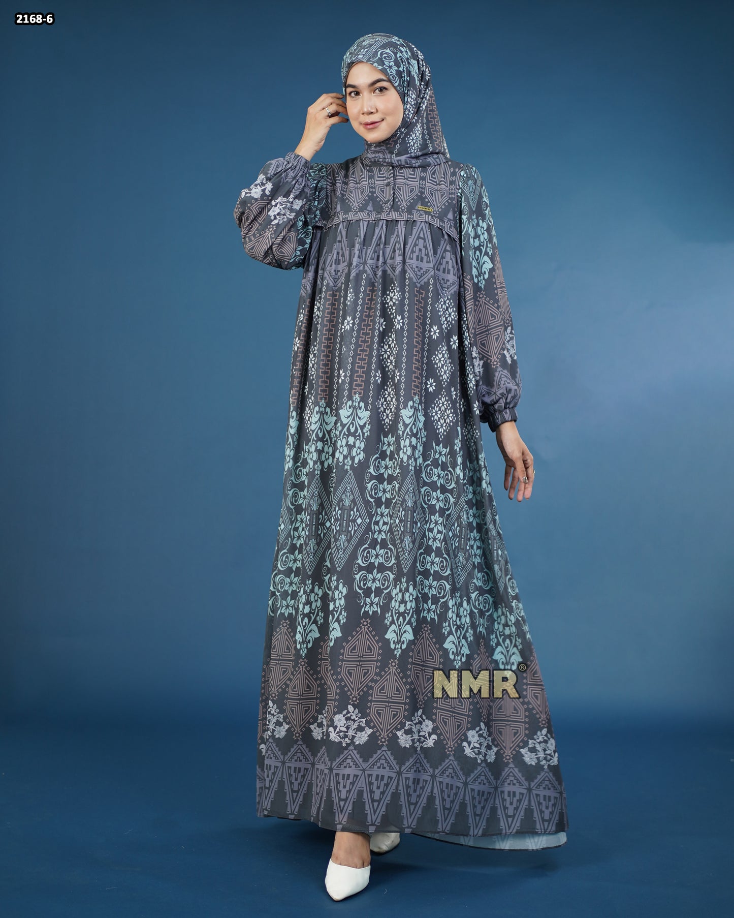 NMR Gamis Cerutty BabyDoll Premium Vol 2168-6 ( INC Hijab )