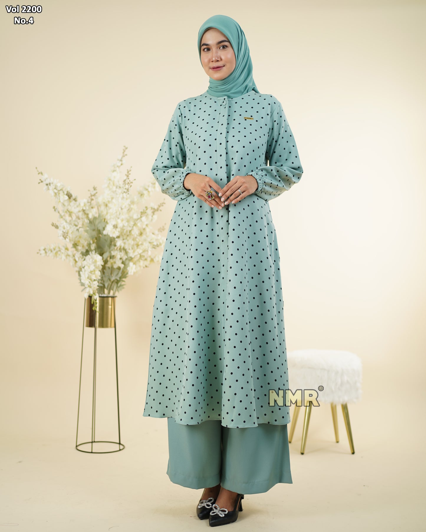 NMR Setelan Celana Tunik MS Vol 2200-4