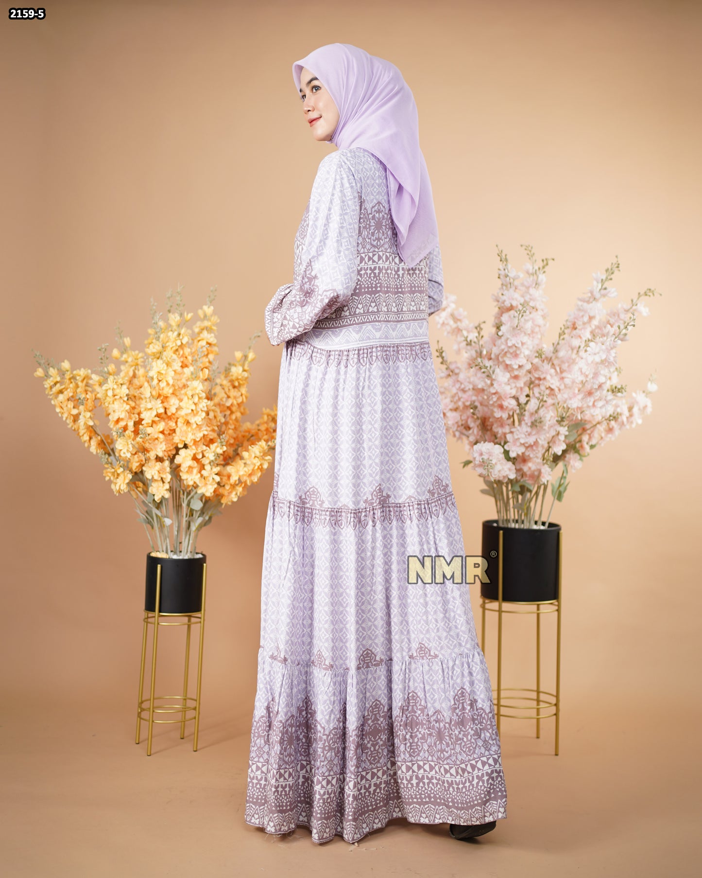 NMR Gamis Rayon Viscose Import Vol 2159-5 (Sanghai)