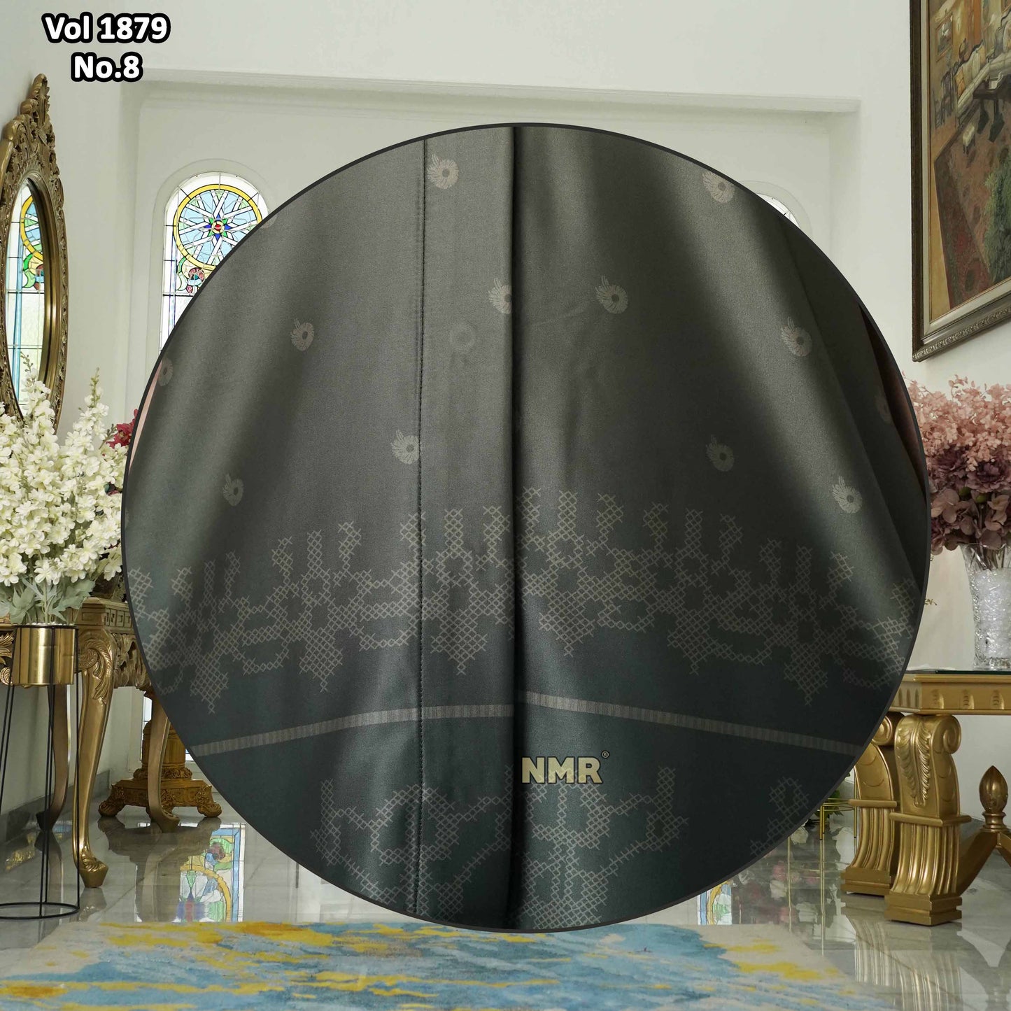 NMR Setelan Celana Kulot Tunik Armn Silk Vol 1879-8