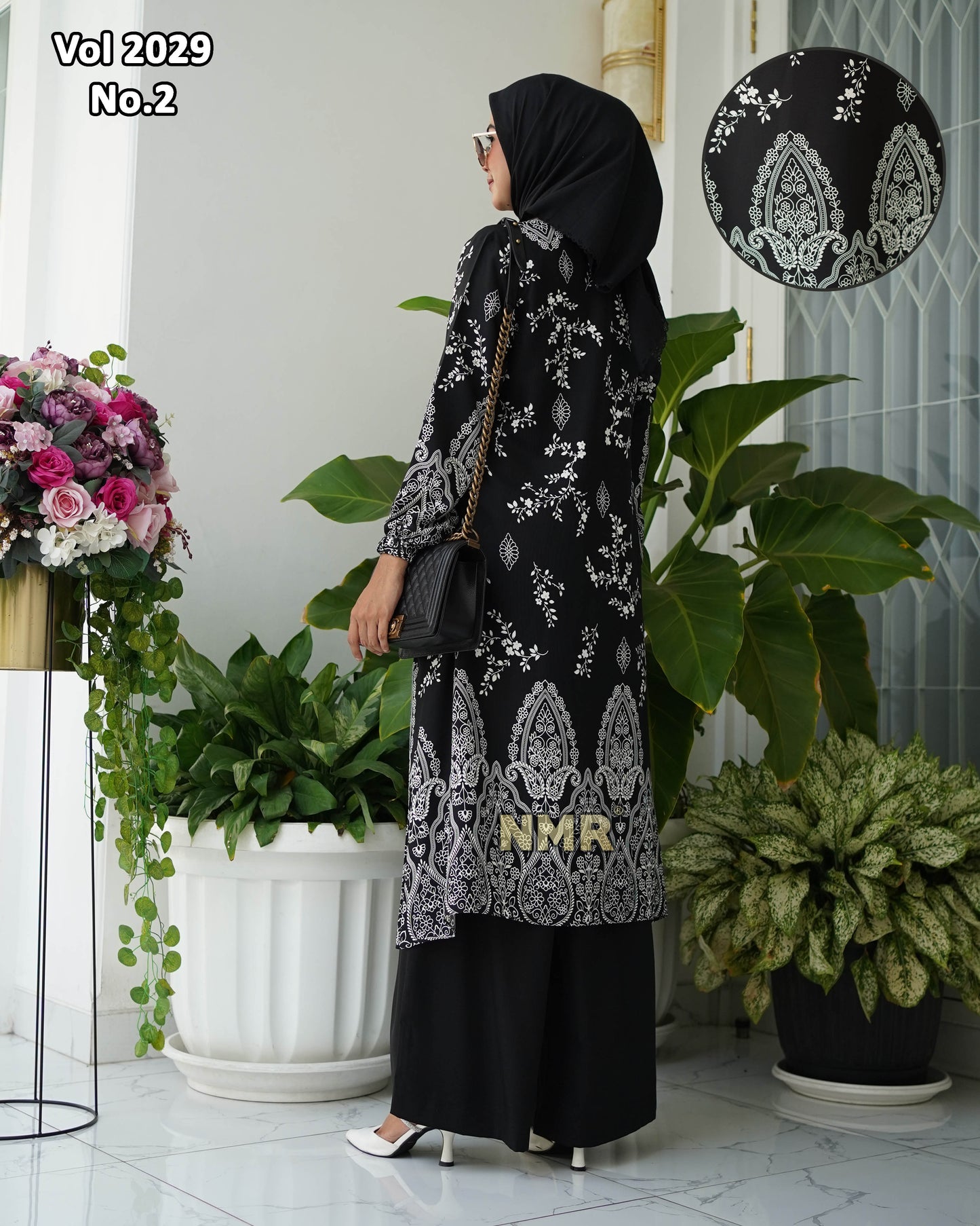 NMR Setelan Celana Kulot Tunik MS Vol 2029-2